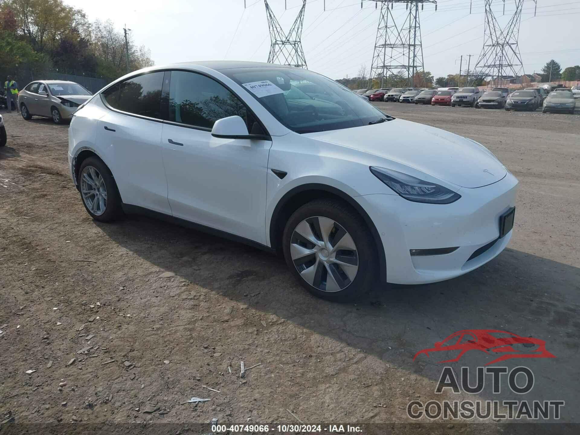 TESLA MODEL Y 2021 - 5YJYGDEE7MF208748