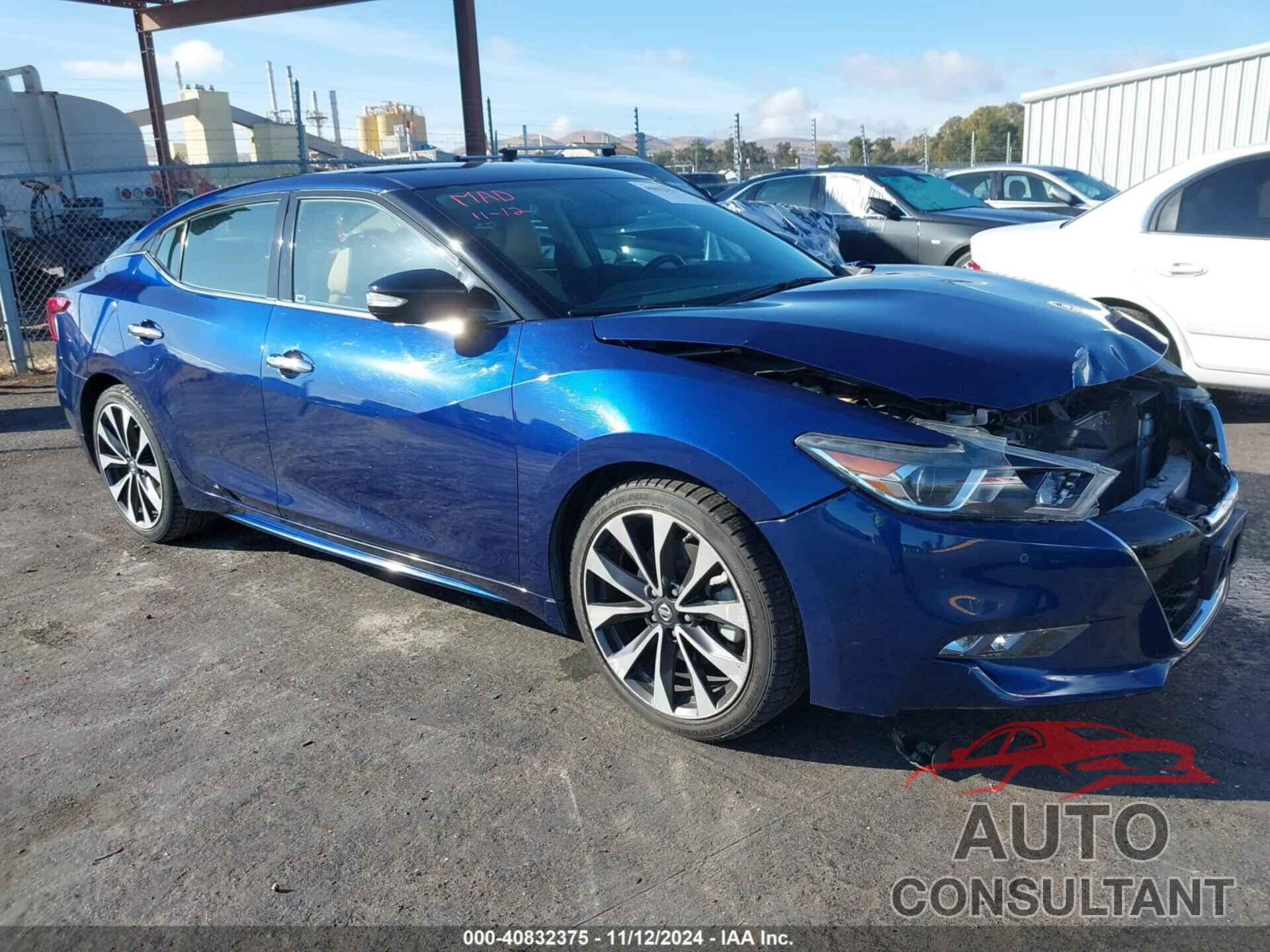 NISSAN MAXIMA 2016 - 1N4AA6APXGC385839