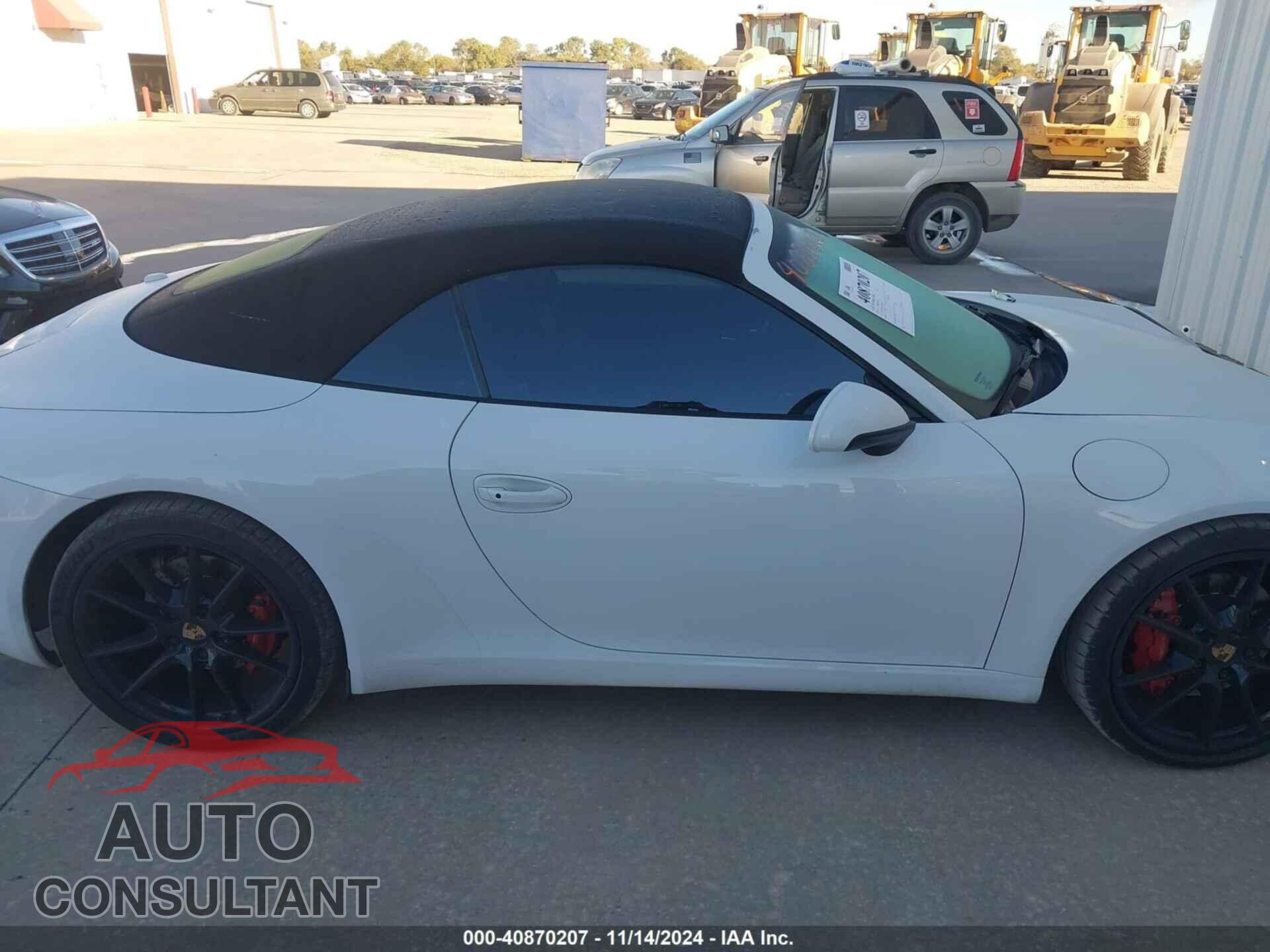 PORSCHE 911 2013 - WP0CB2A92DS156891