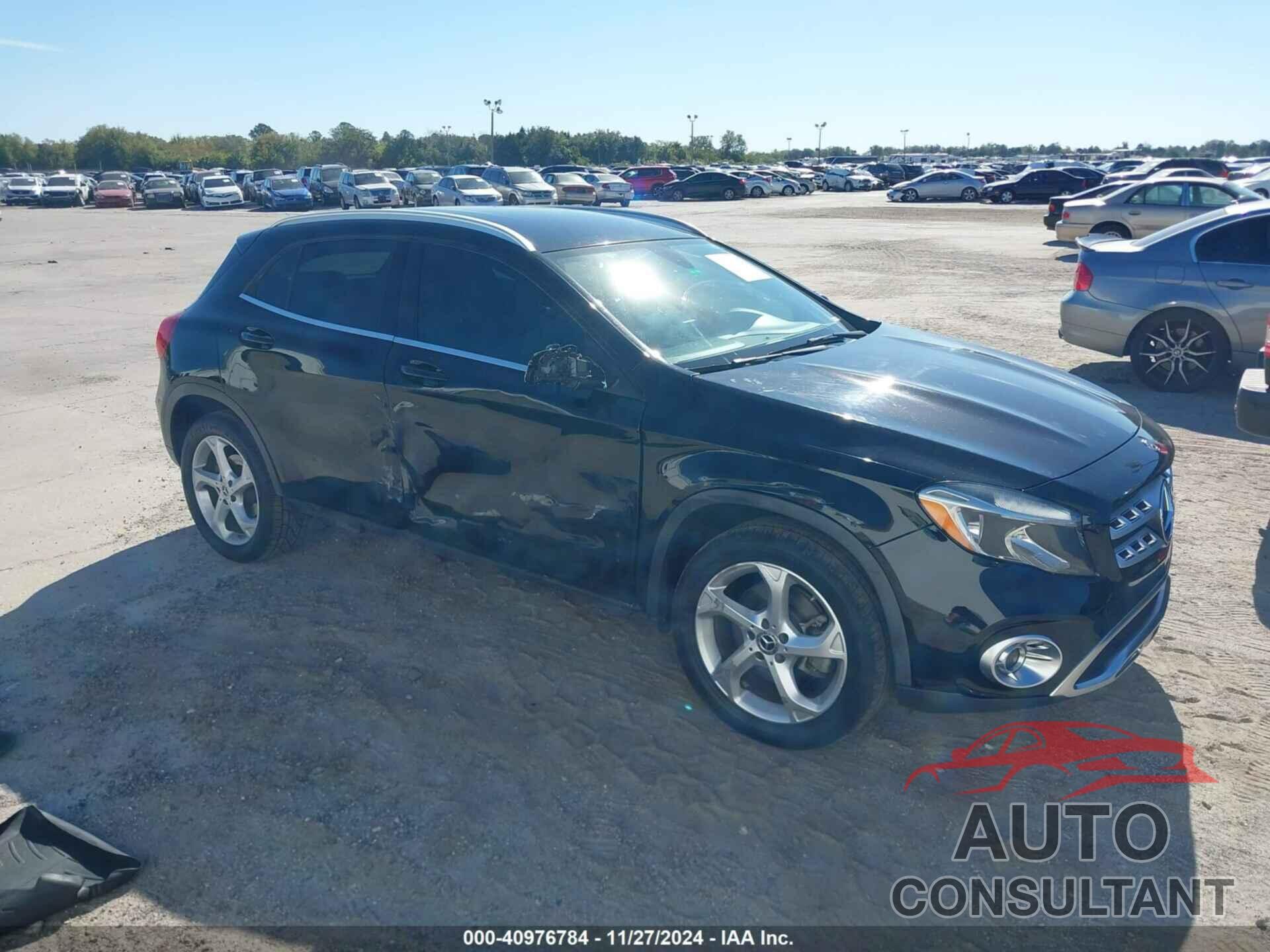 MERCEDES-BENZ GLA 250 2018 - WDCTG4GB3JJ458743