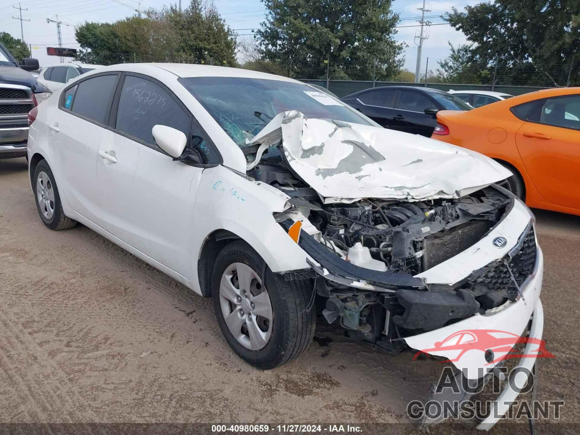 KIA FORTE 2017 - 3KPFK4A74HE071826