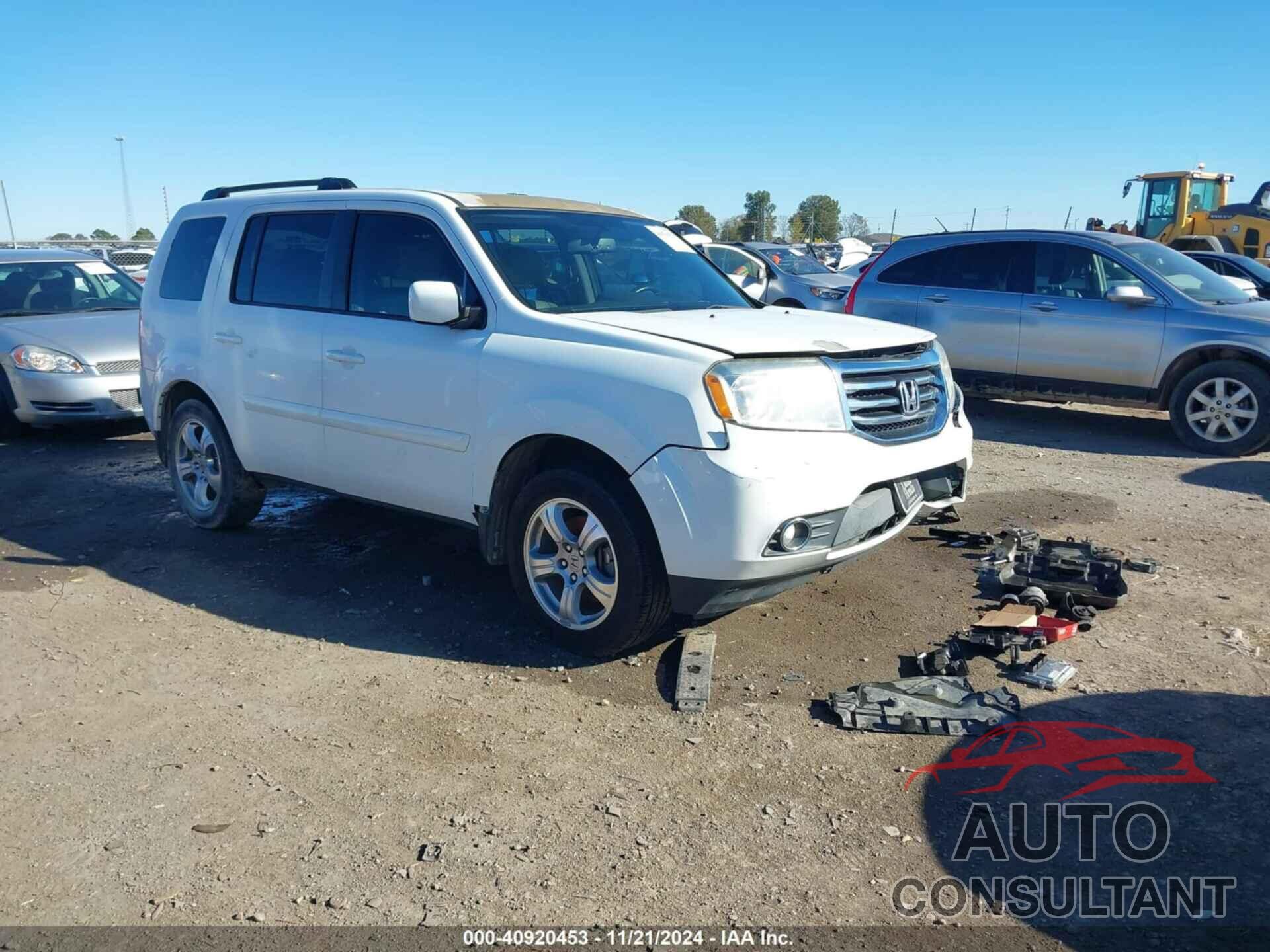 HONDA PILOT 2014 - 5FNYF3H5XEB008165