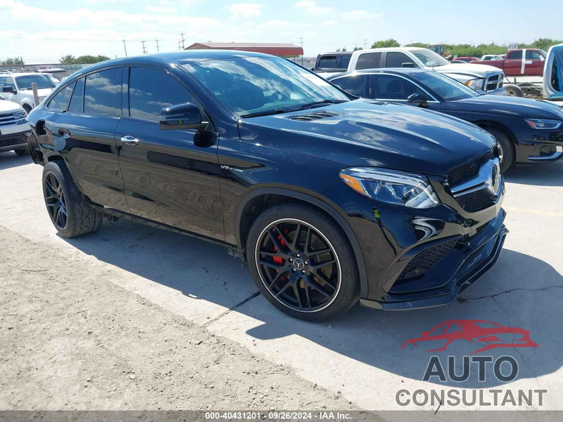 MERCEDES-BENZ AMG GLE 63 COUPE 2019 - 4JGED7FB2KA143195