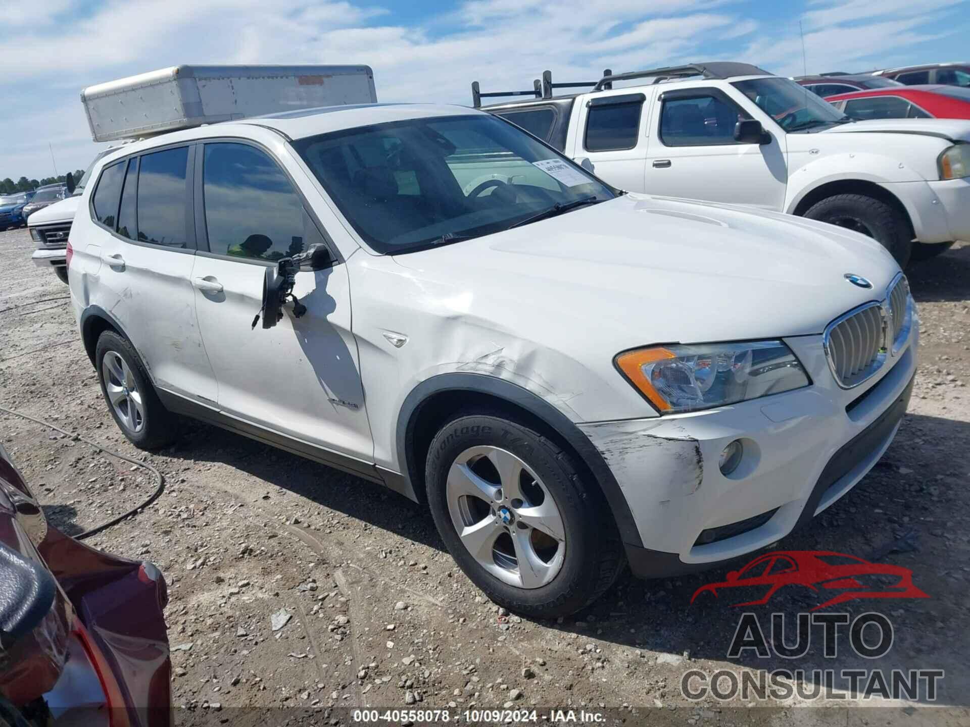 BMW X3 2011 - 5UXWX5C54BL707130
