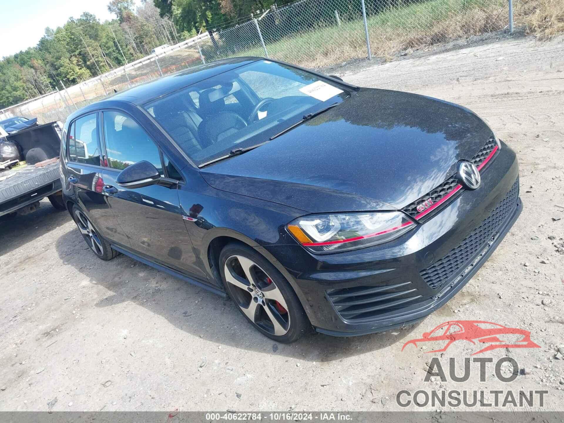 VOLKSWAGEN GOLF GTI 2016 - 3VW447AU4GM069939