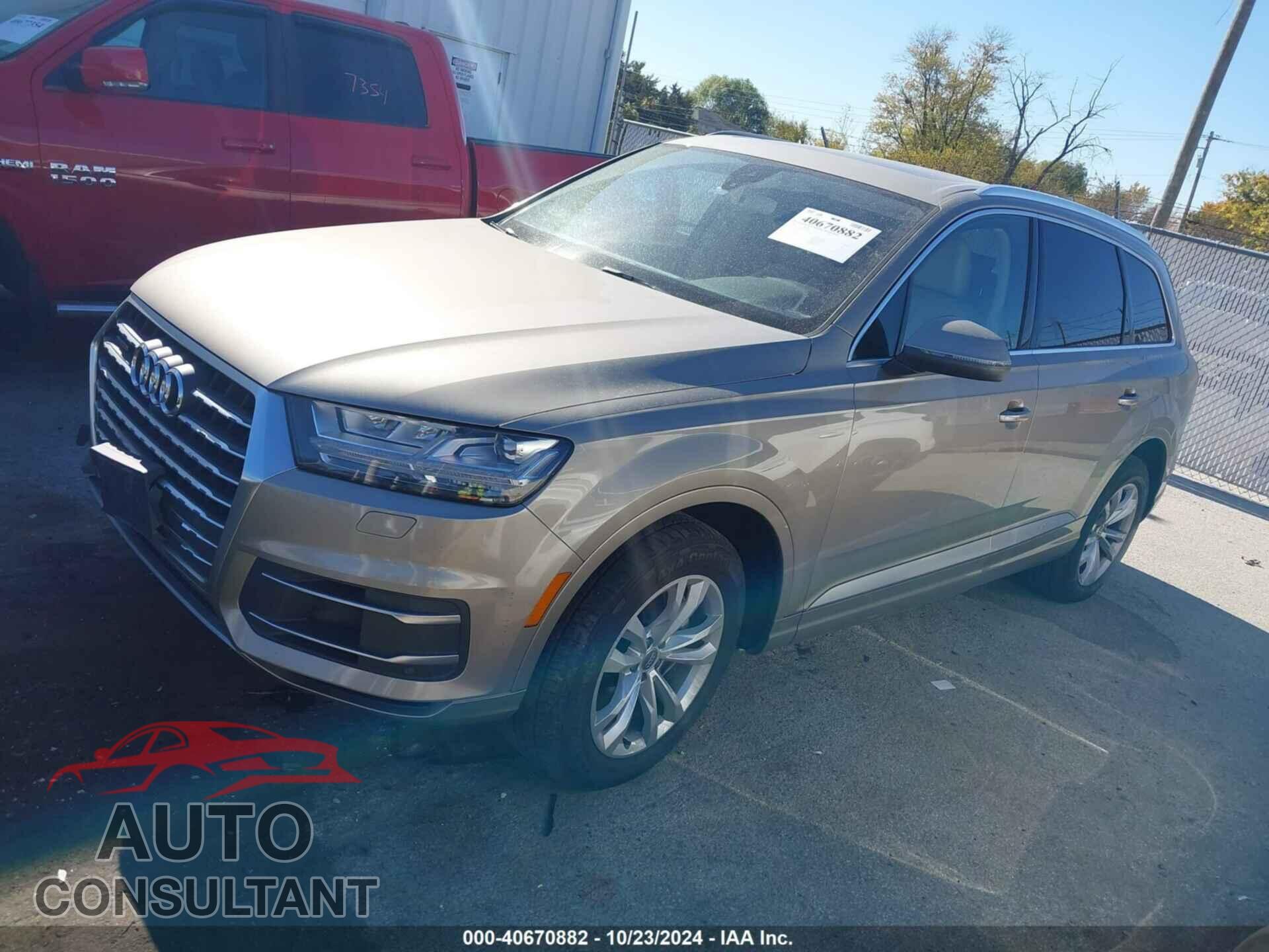 AUDI Q7 2017 - WA1LAAF71HD015285