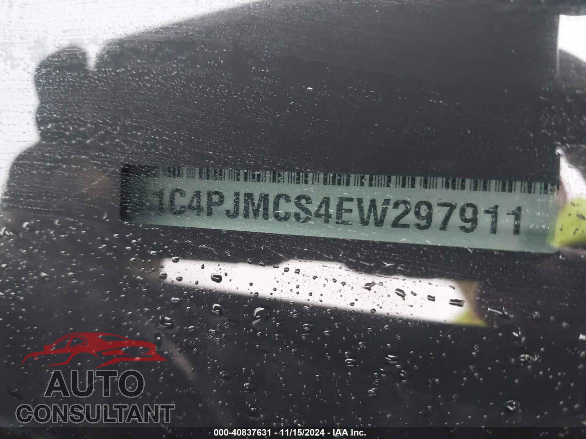 JEEP CHEROKEE 2014 - 1C4PJMCS4EW297911