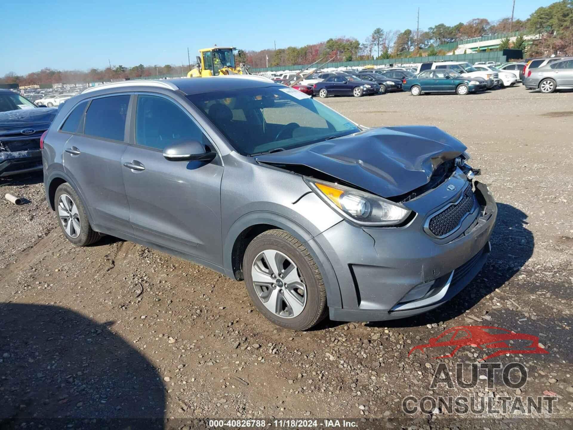 KIA NIRO 2017 - KNDCC3LC6H5096078