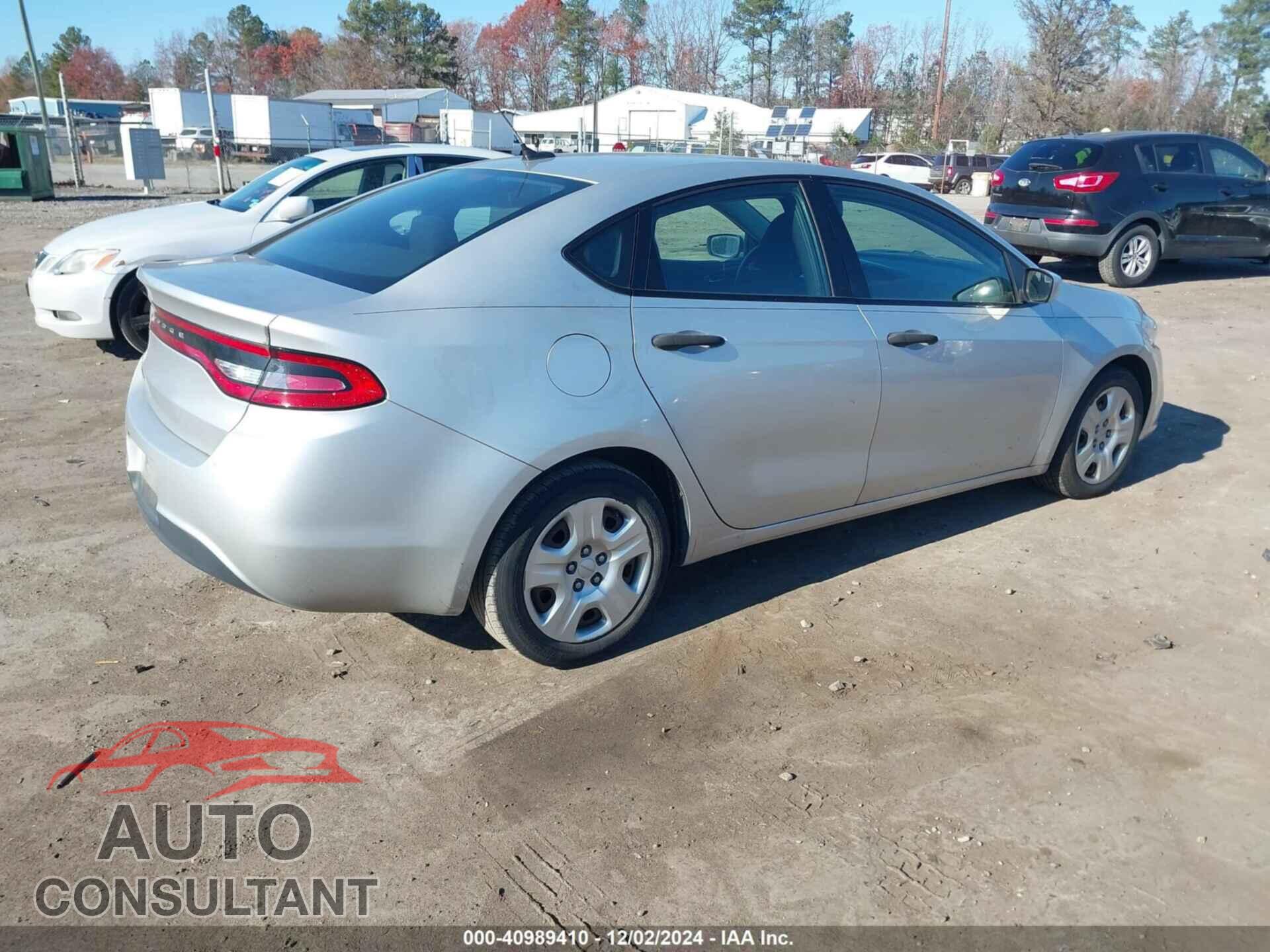 DODGE DART 2013 - 1C3CDFAA6DD286676