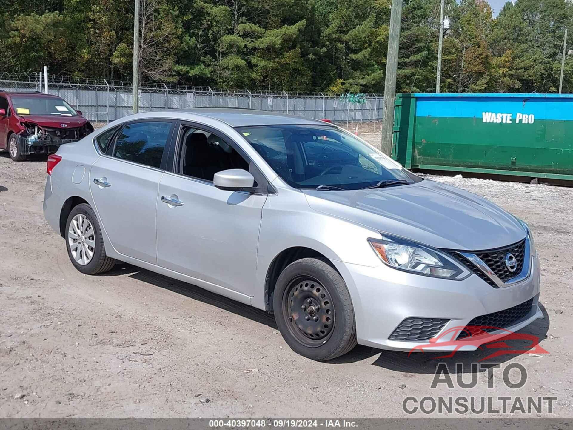 NISSAN SENTRA 2016 - 3N1AB7AP3GY249219