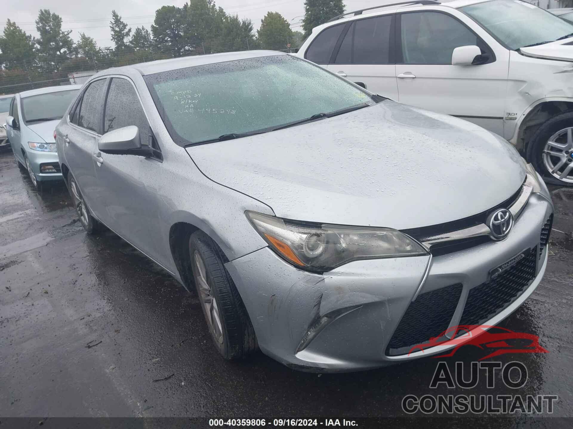 TOYOTA CAMRY 2017 - 4T1BF1FK4HU445248