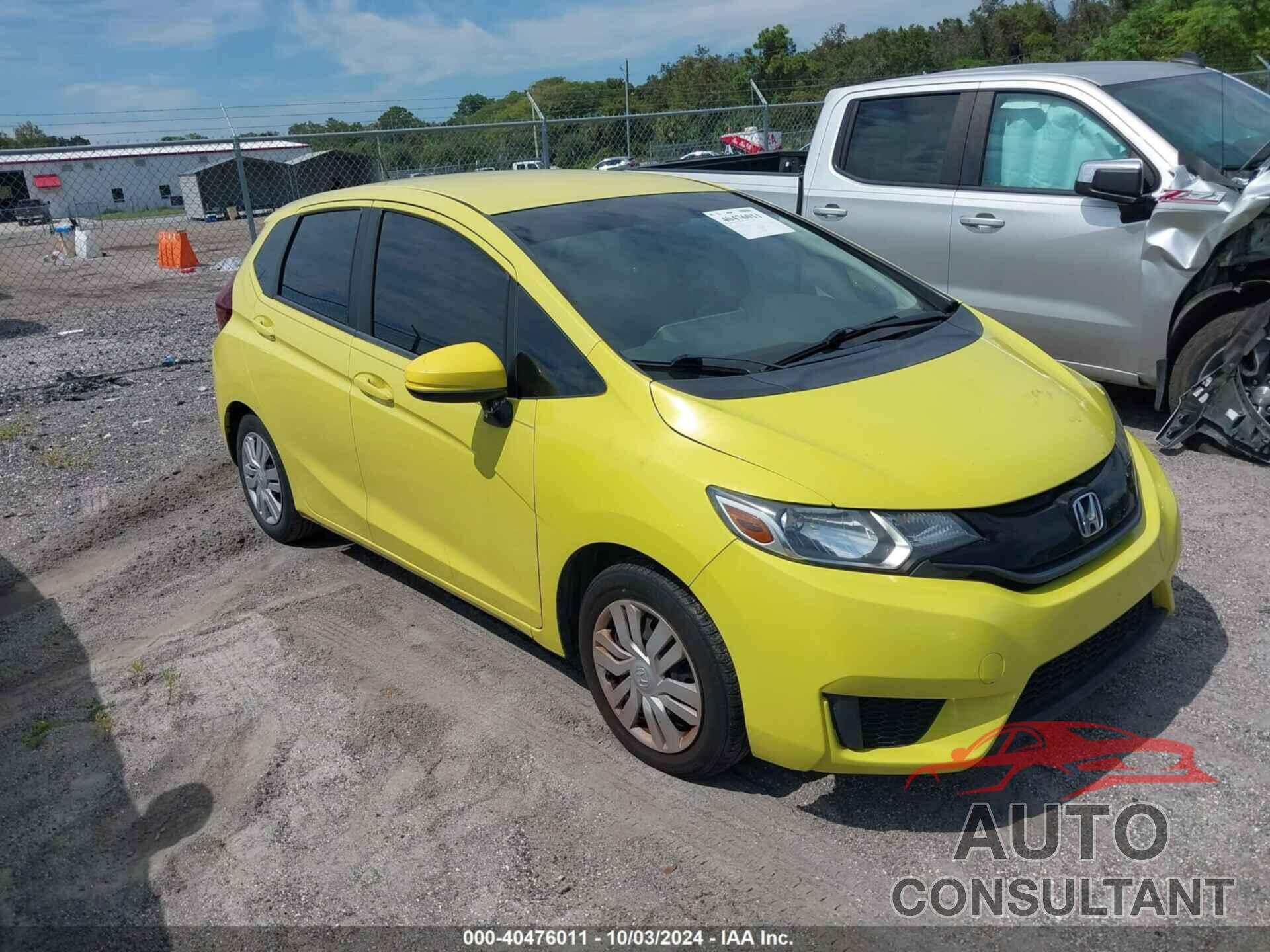 HONDA FIT 2016 - JHMGK5H53GX009782