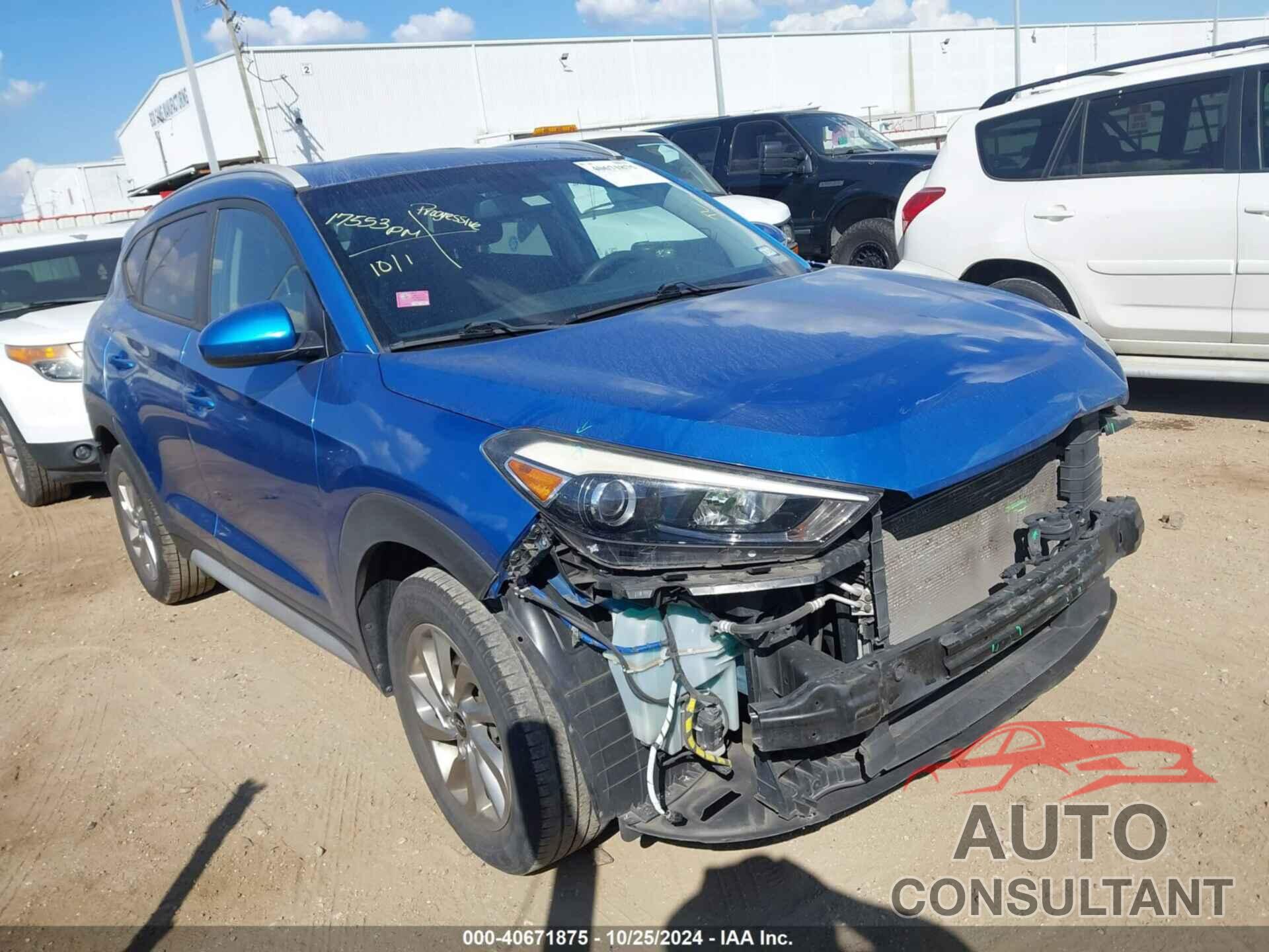 HYUNDAI TUCSON 2017 - KM8J33A48HU587773