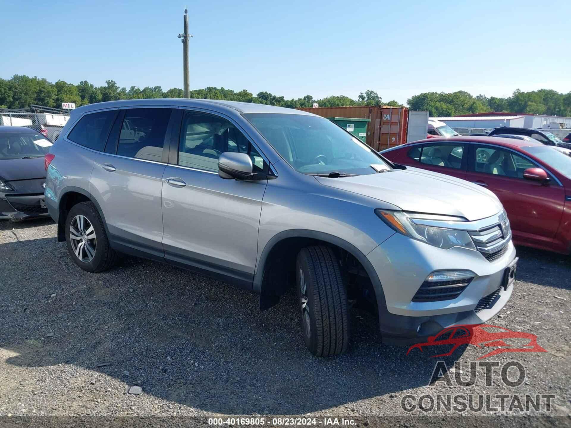 HONDA PILOT 2017 - 5FNYF6H68HB065639