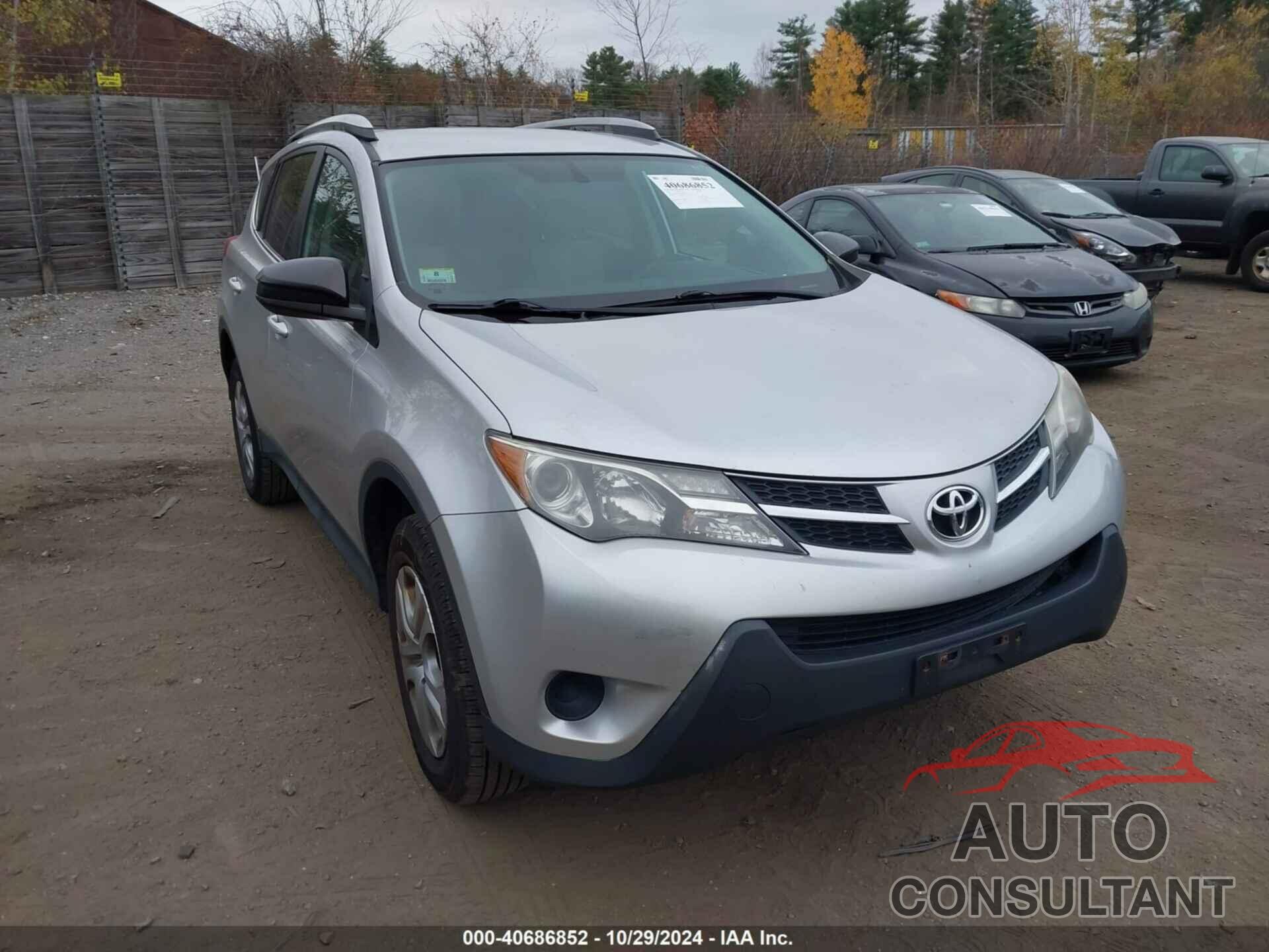 TOYOTA RAV4 2013 - 2T3BFREV9DW107243