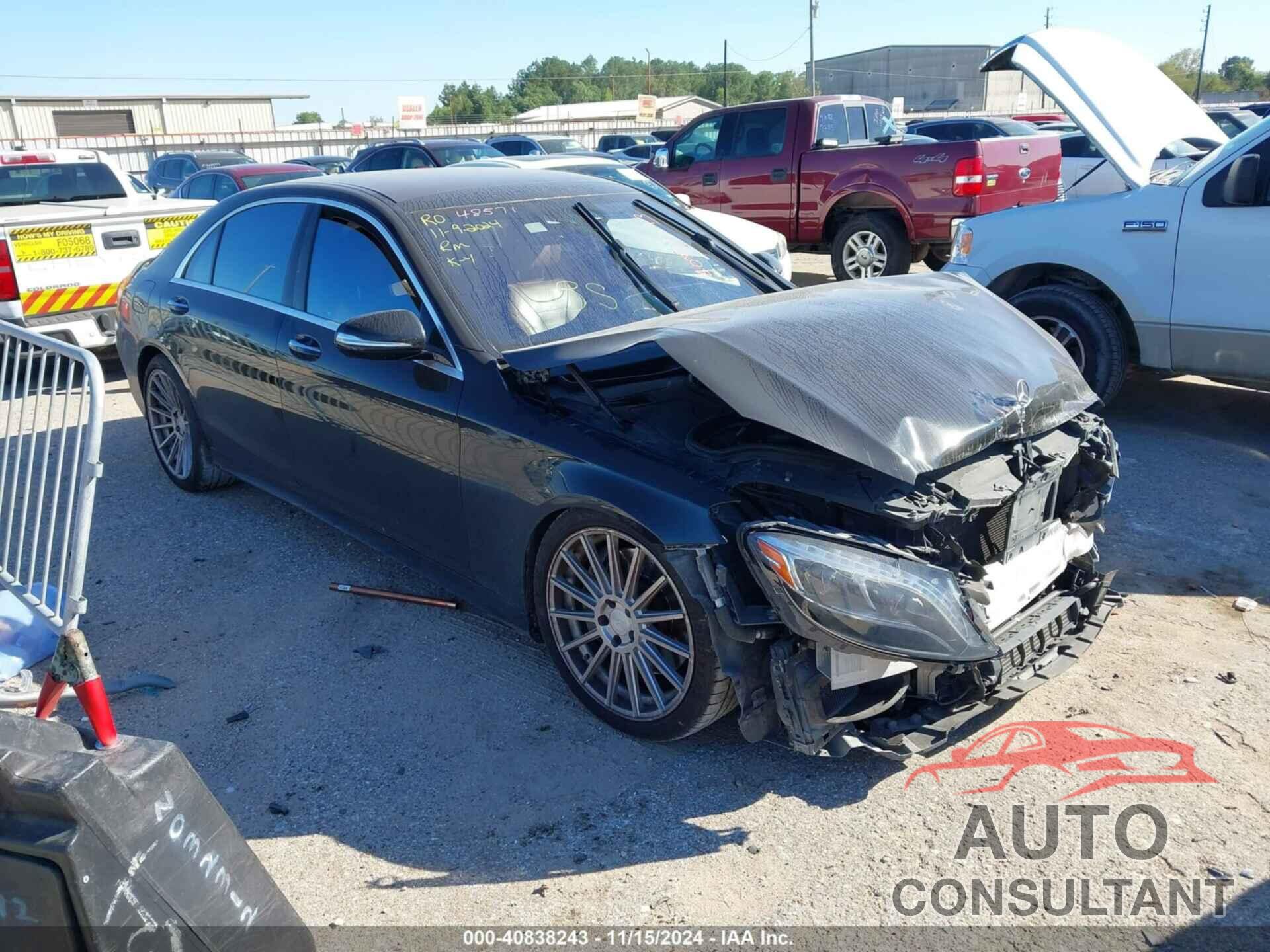 MERCEDES-BENZ S 550 2014 - WDDUG8CB5EA010555