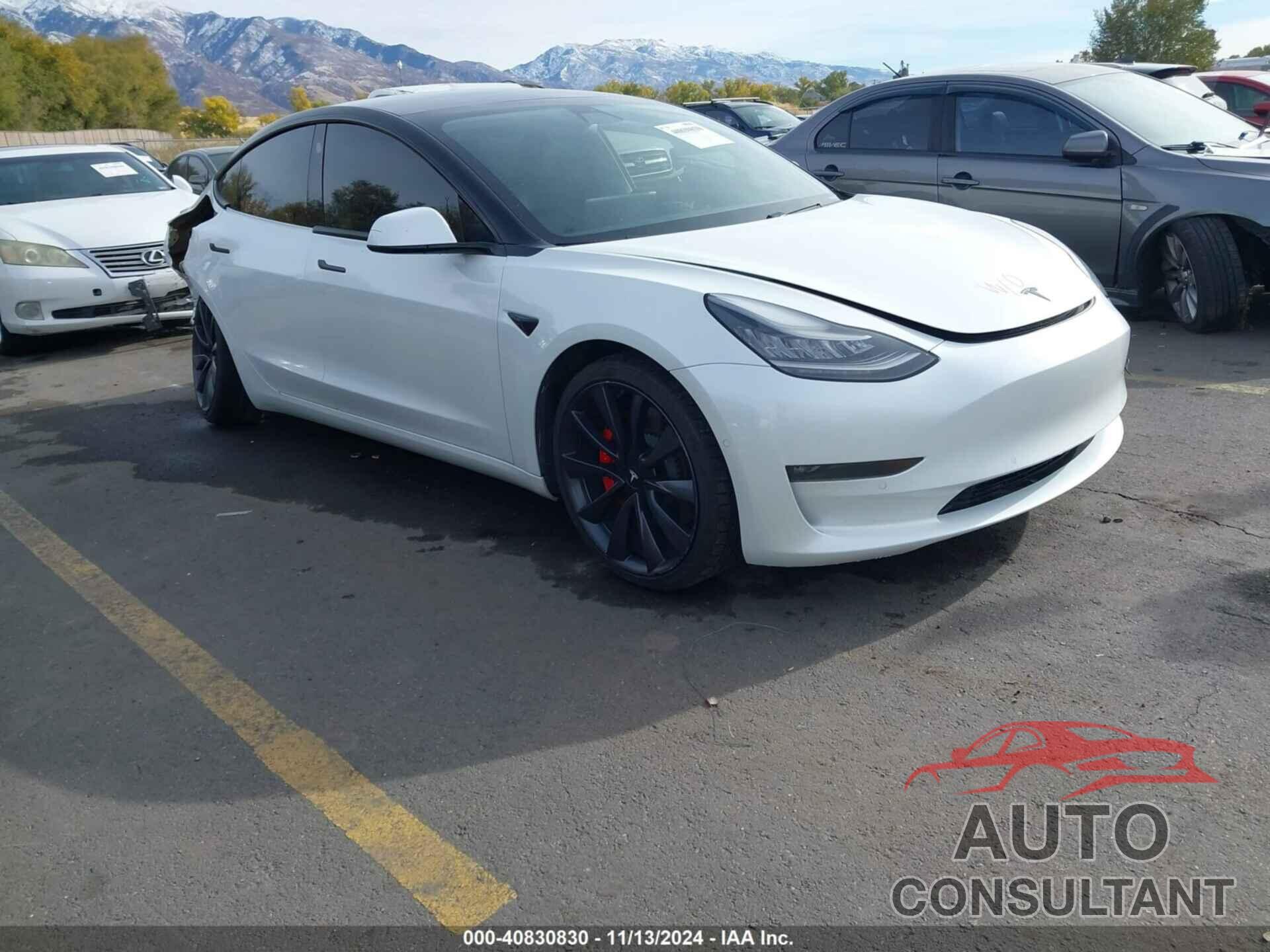 TESLA MODEL 3 2020 - 5YJ3E1EC1LF807866