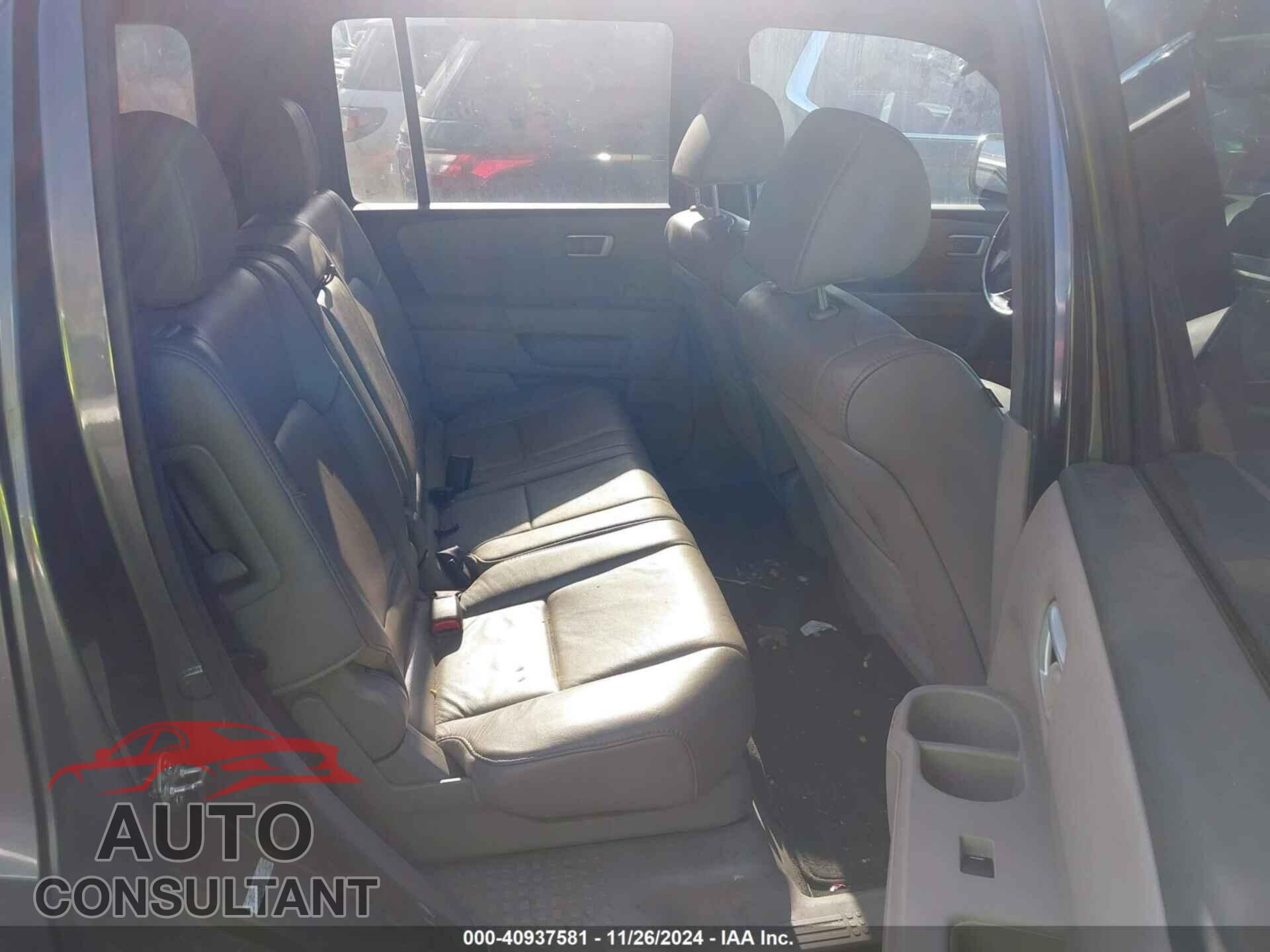 HONDA PILOT 2012 - 5FNYF4H57CB503152