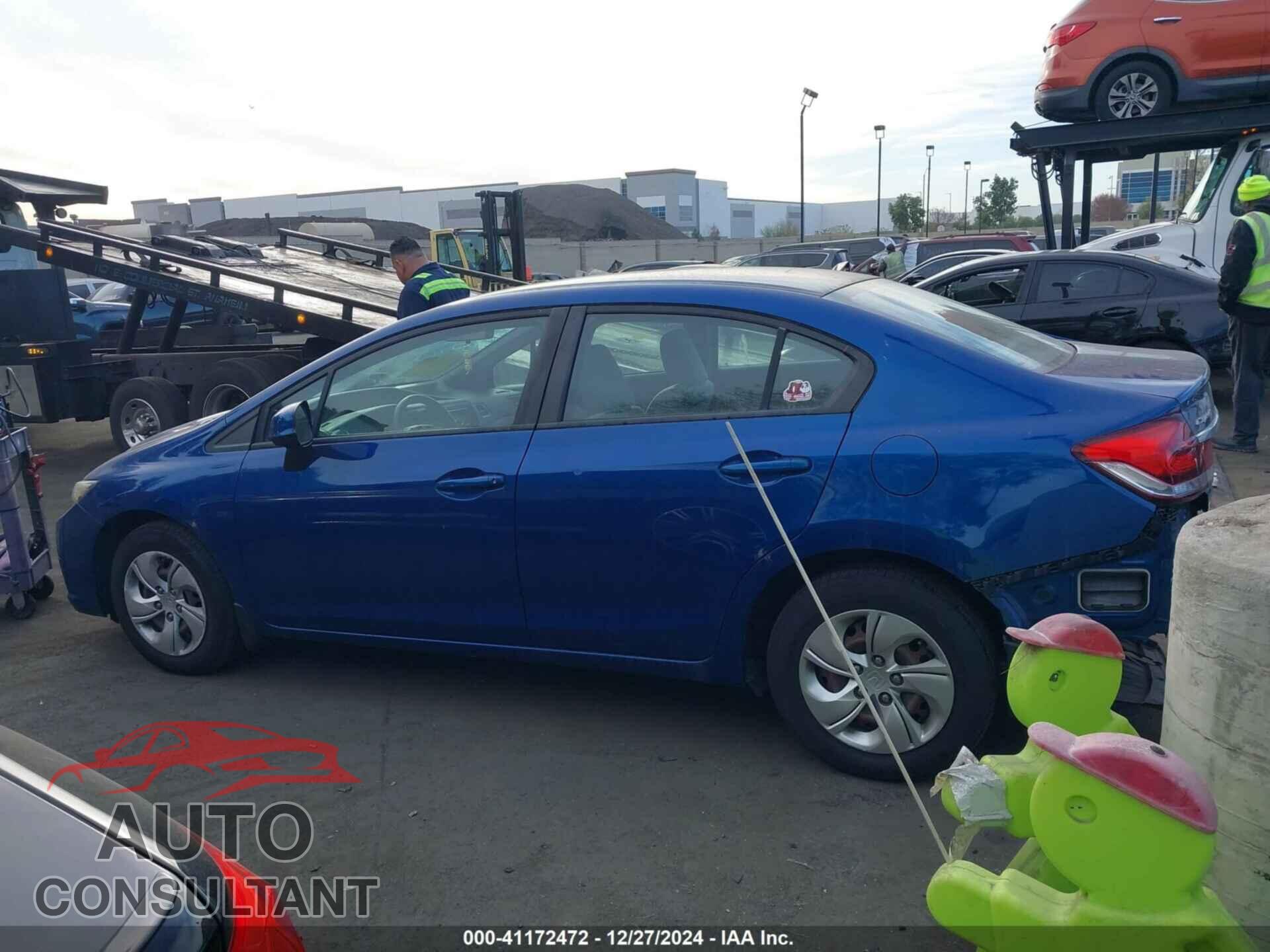 HONDA CIVIC 2013 - 19XFB2F55DE001029