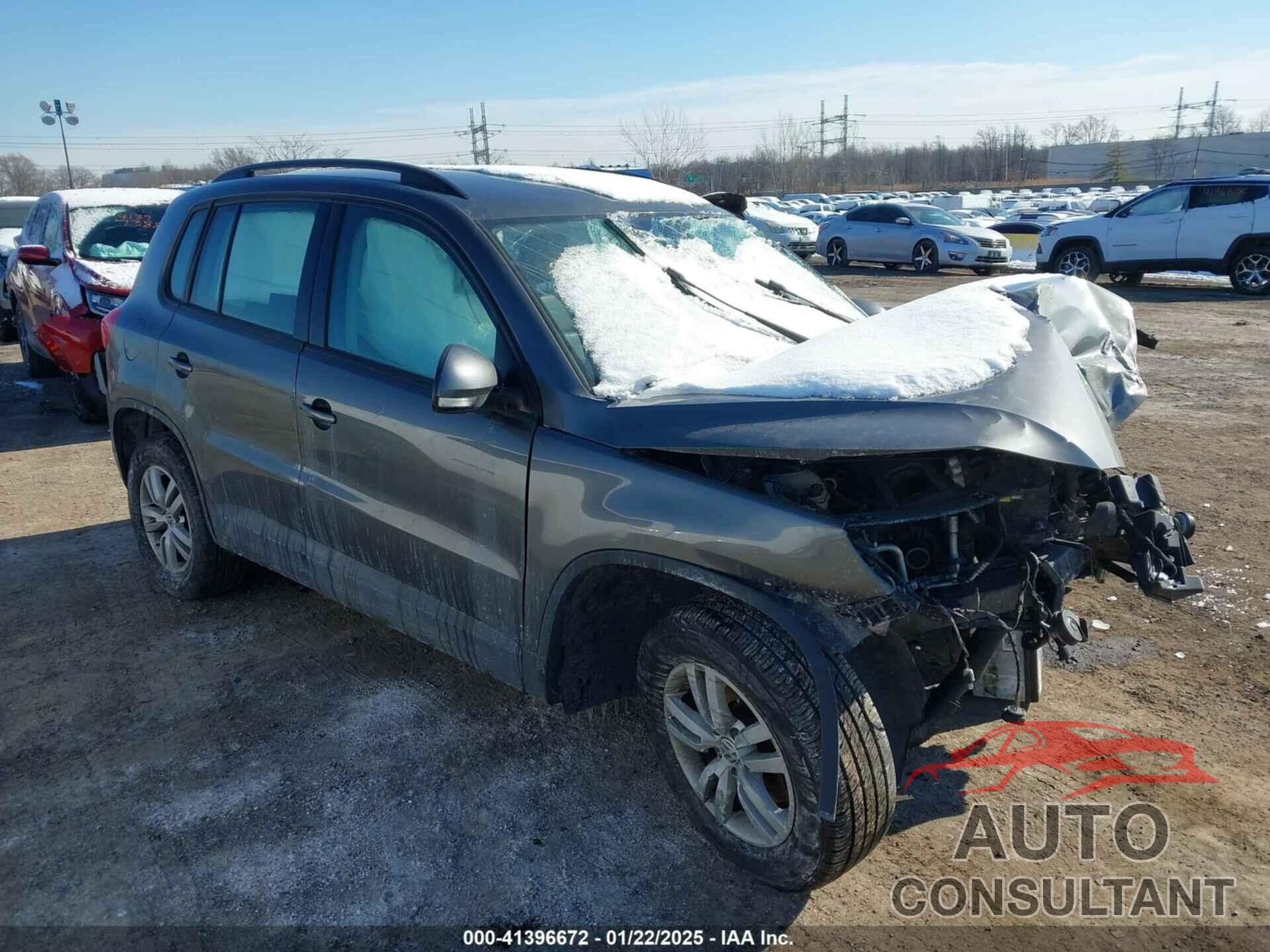 VOLKSWAGEN TIGUAN 2016 - WVGBV7AXXGW530316