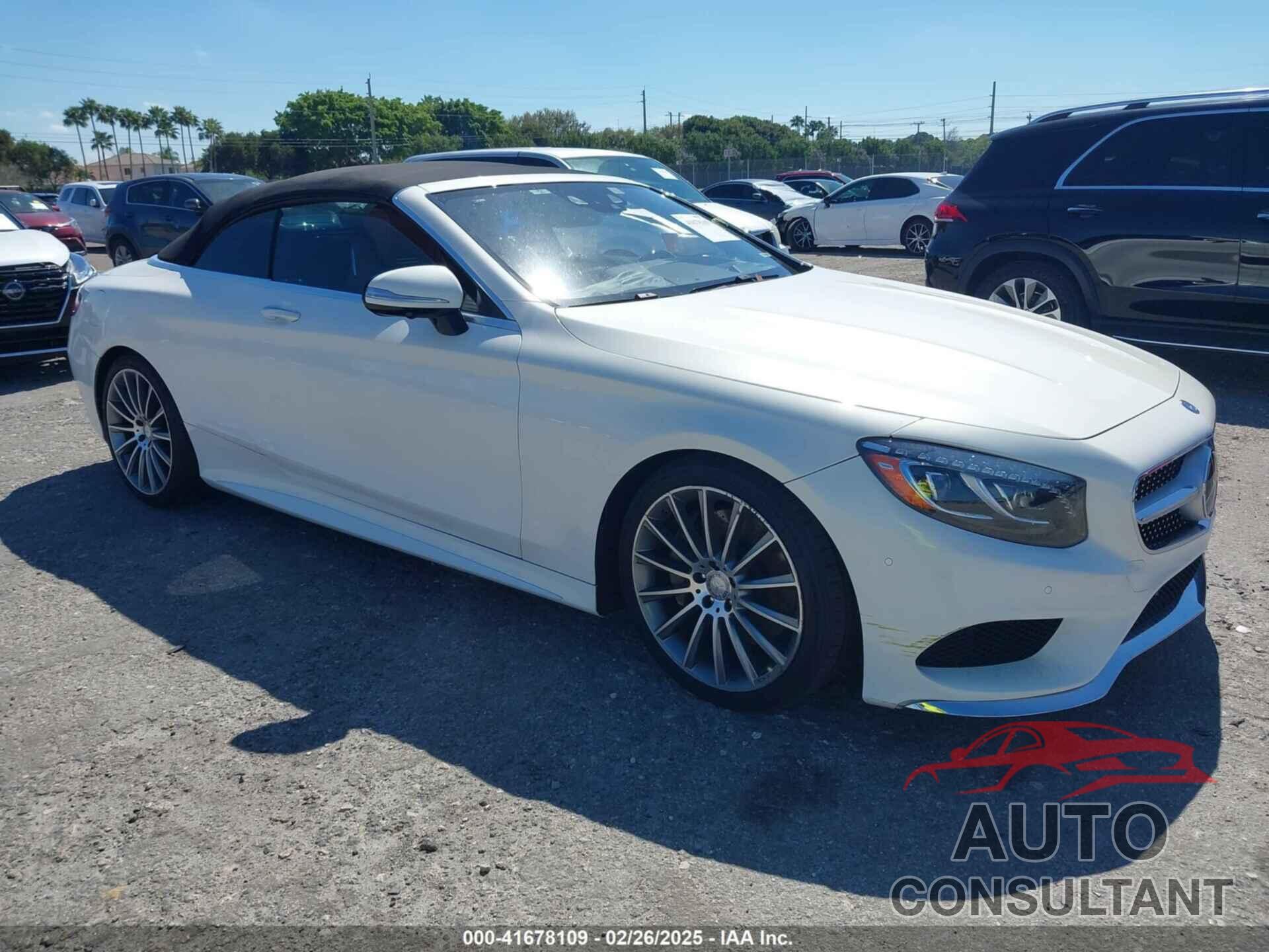 MERCEDES-BENZ S 550 2017 - WDDXK8CBXHA017615