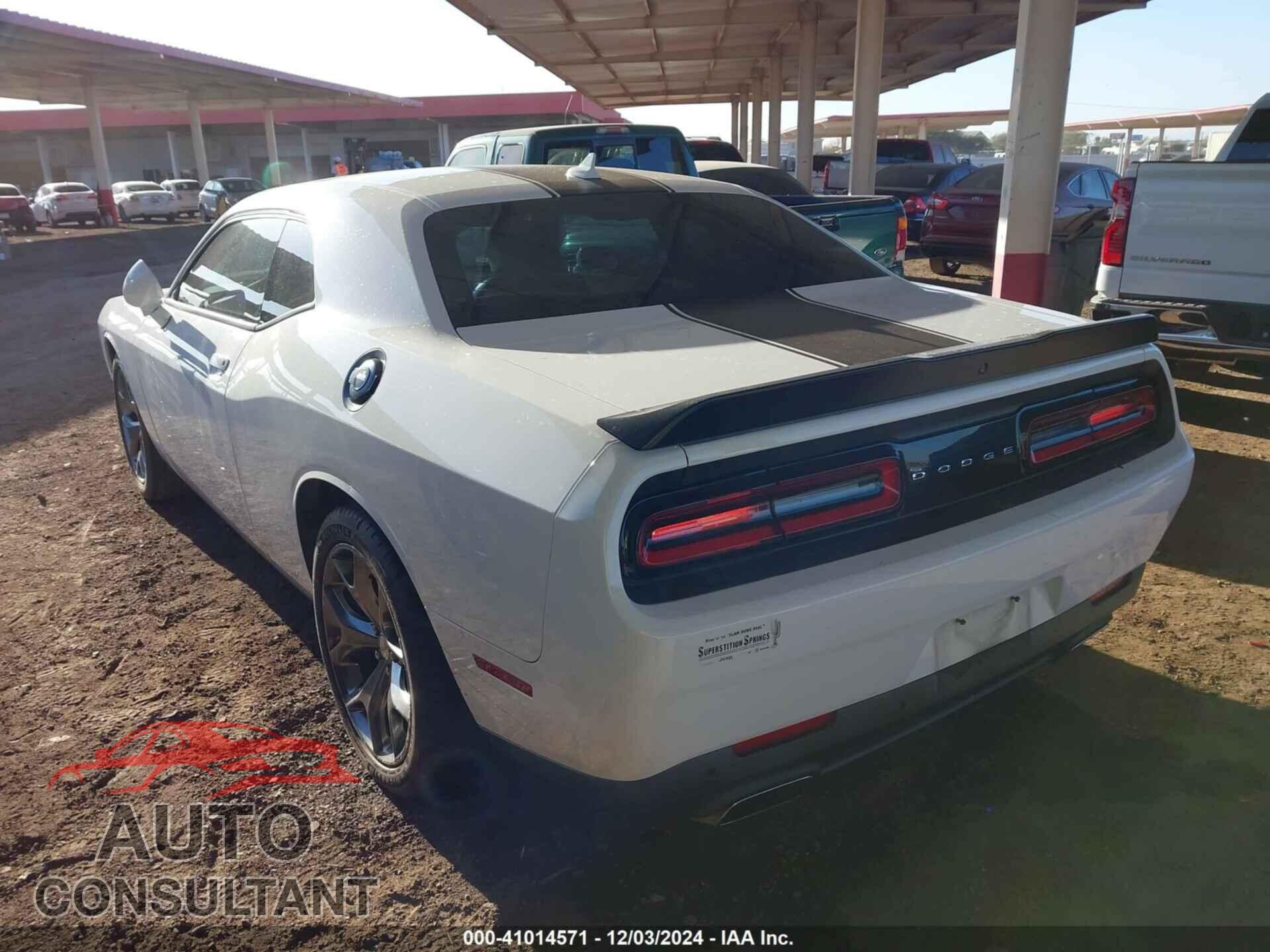DODGE CHALLENGER 2016 - 2C3CDZAG0GH329549