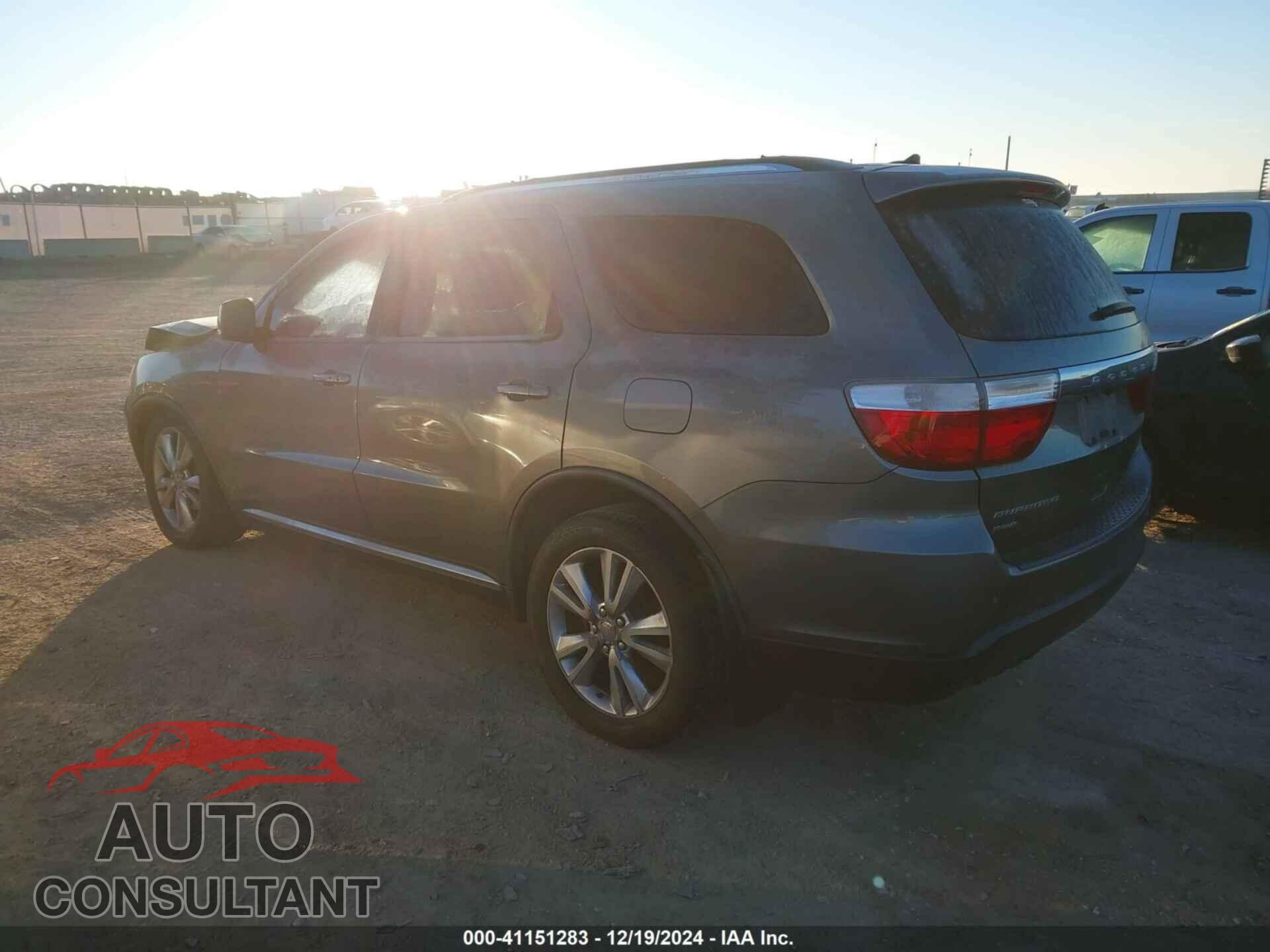 DODGE DURANGO 2012 - 1C4RDJDG9CC100562