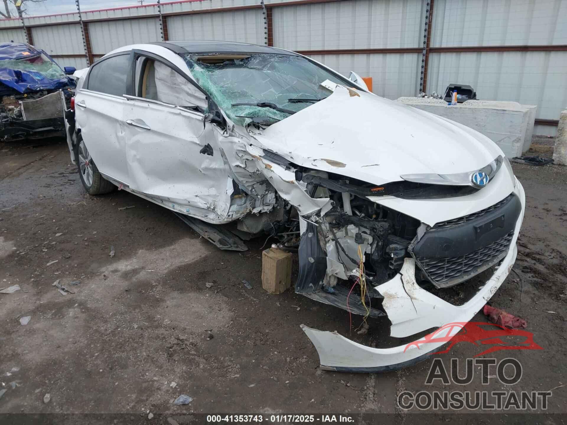 HYUNDAI SONATA HYBRID 2013 - KMHEC4A48DA066782