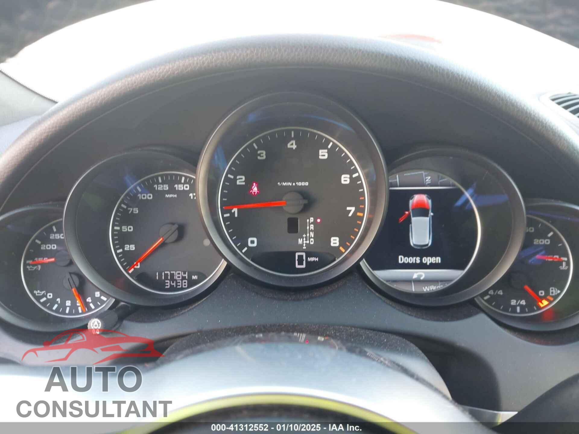 PORSCHE CAYENNE 2016 - WP1AA2A24GKA09259