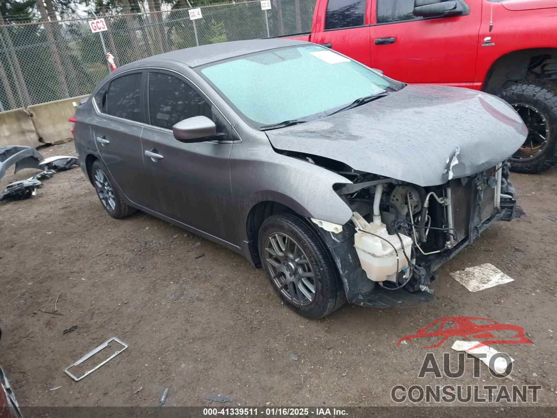 NISSAN SENTRA 2015 - 3N1AB7AP3FY292490