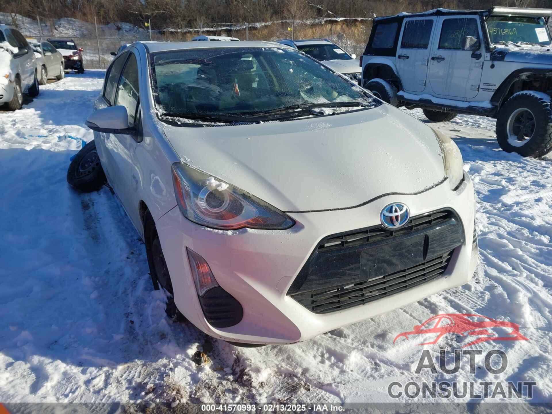 TOYOTA PRIUS C 2016 - JTDKDTB39G1134242