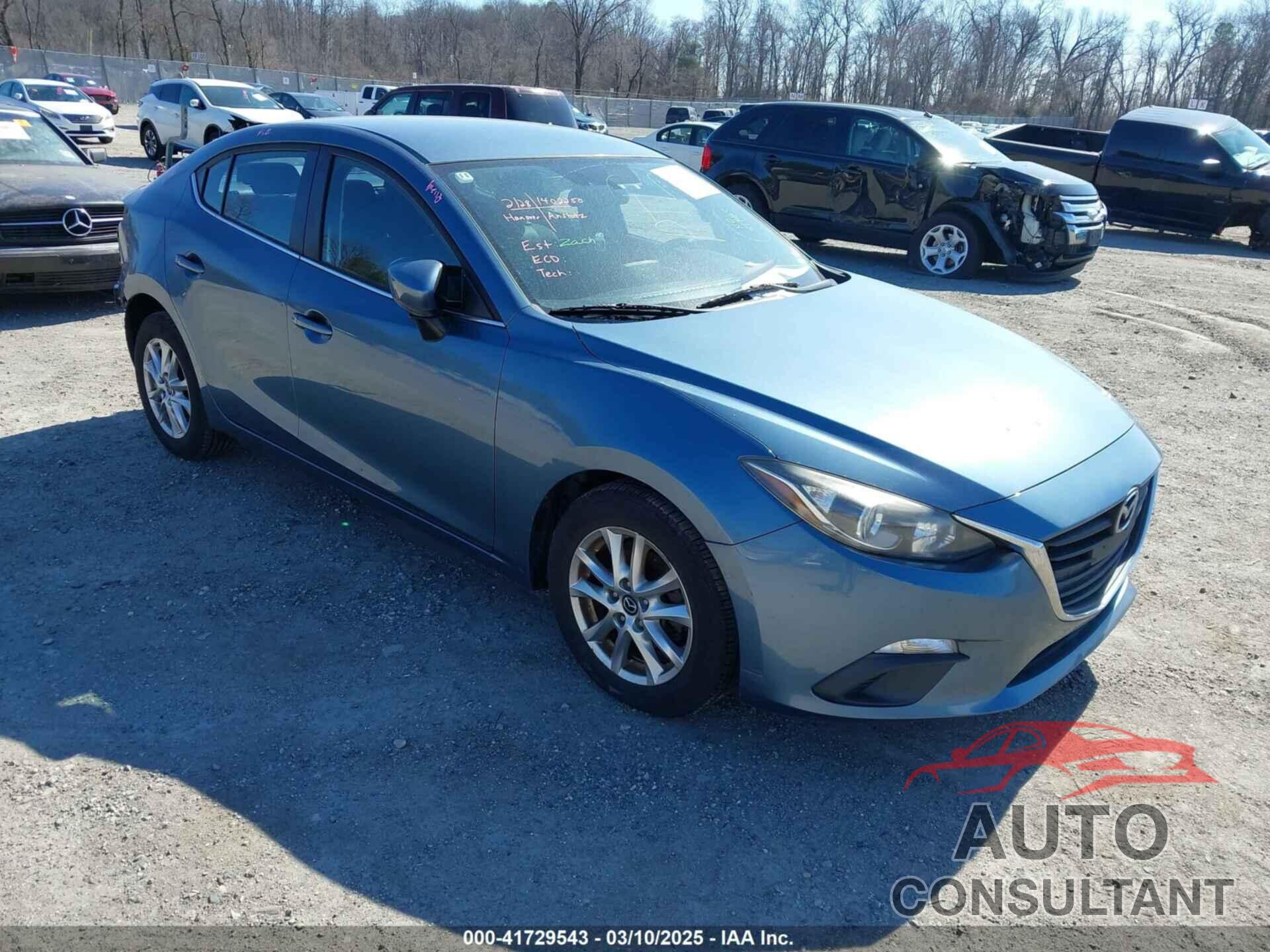 MAZDA MAZDA3 2016 - JM1BM1U76G1330272