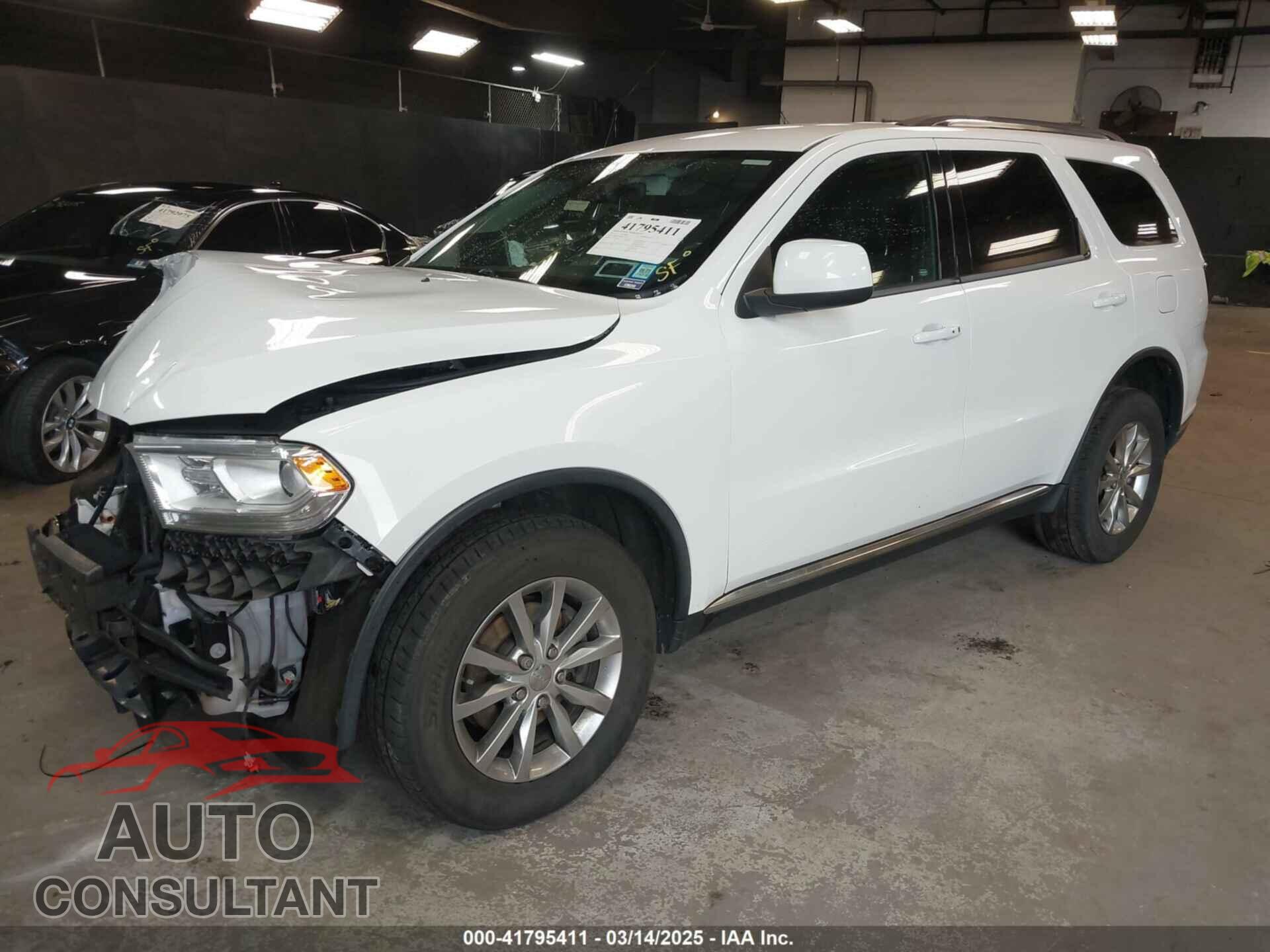 DODGE DURANGO 2017 - 1C4RDJAG2HC737496