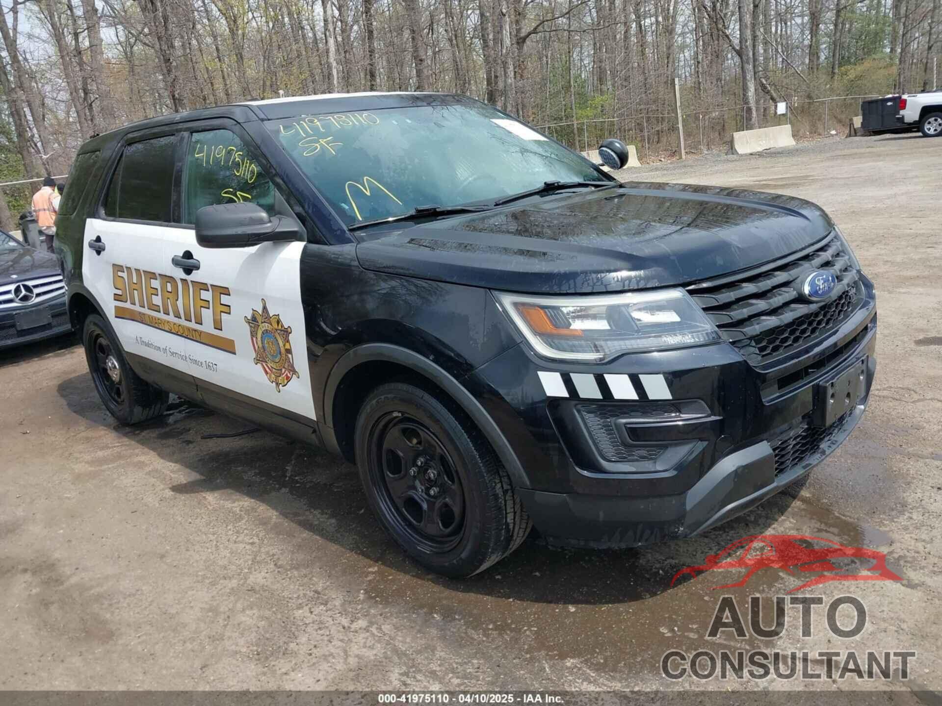 FORD POLICE INTERCEPTOR UTILITY 2018 - 1FM5K8AR4JGB93026