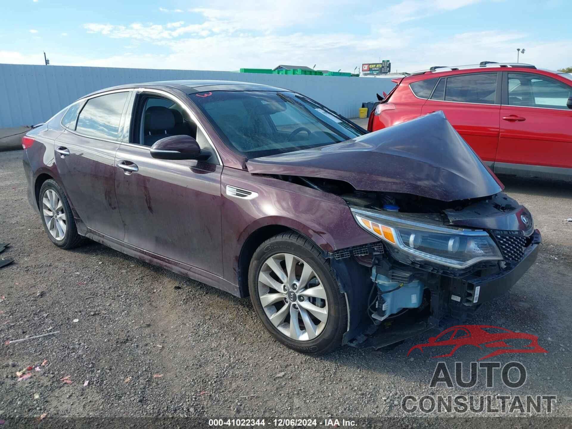 KIA OPTIMA 2016 - 5XXGU4L36GG004207