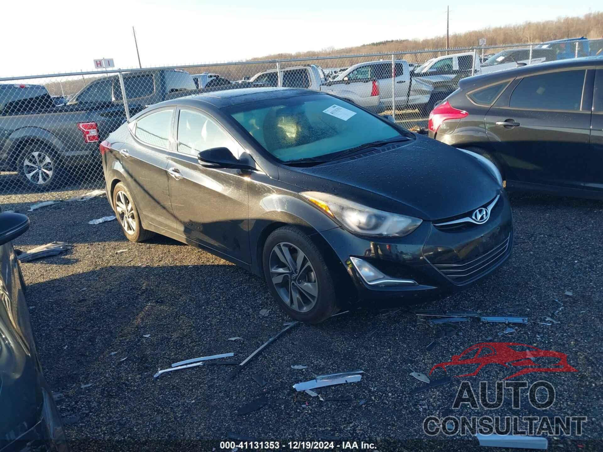 HYUNDAI ELANTRA 2014 - 5NPDH4AE4EH488603