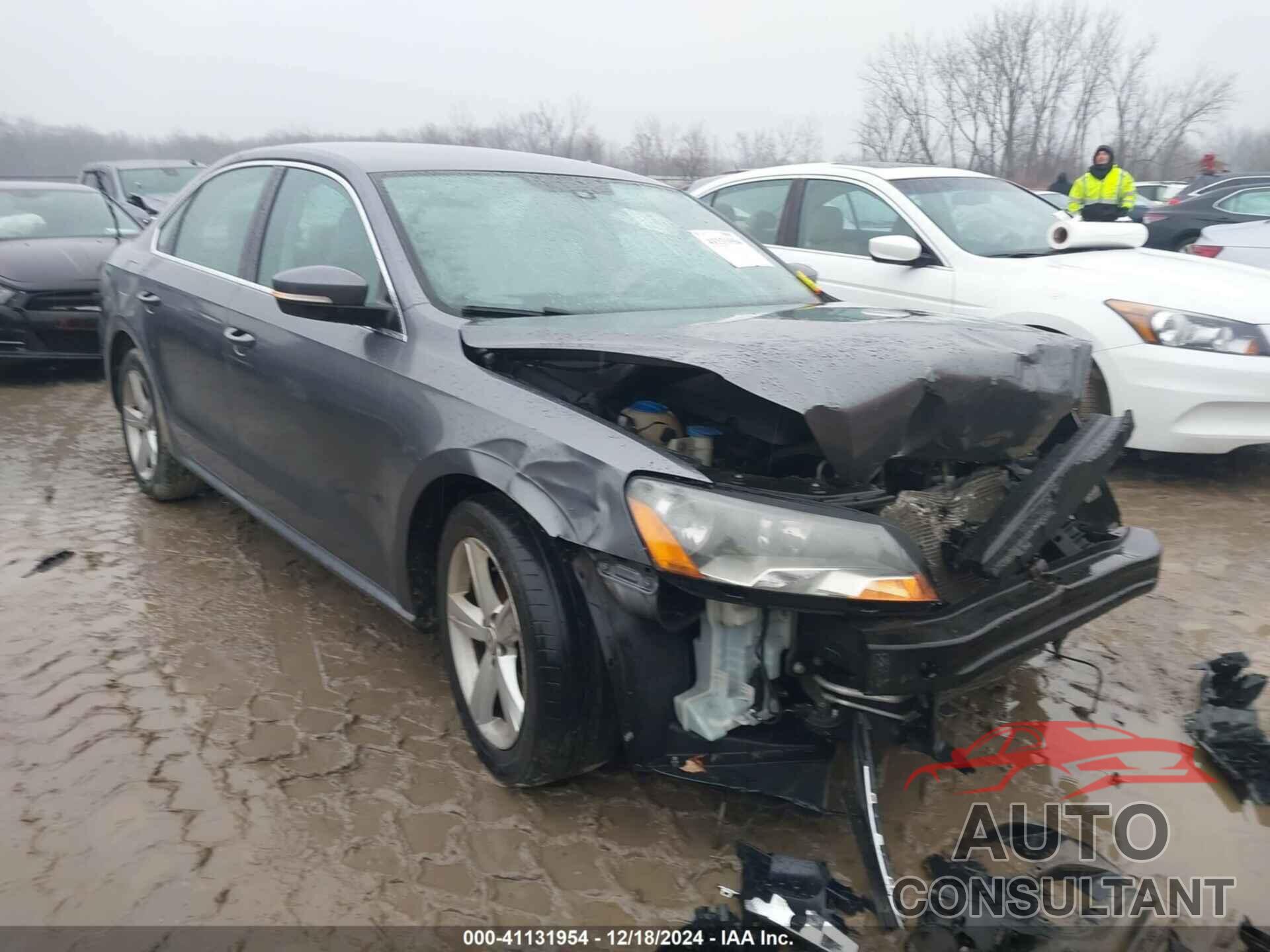 VOLKSWAGEN PASSAT 2013 - 1VWBH7A36DC049658