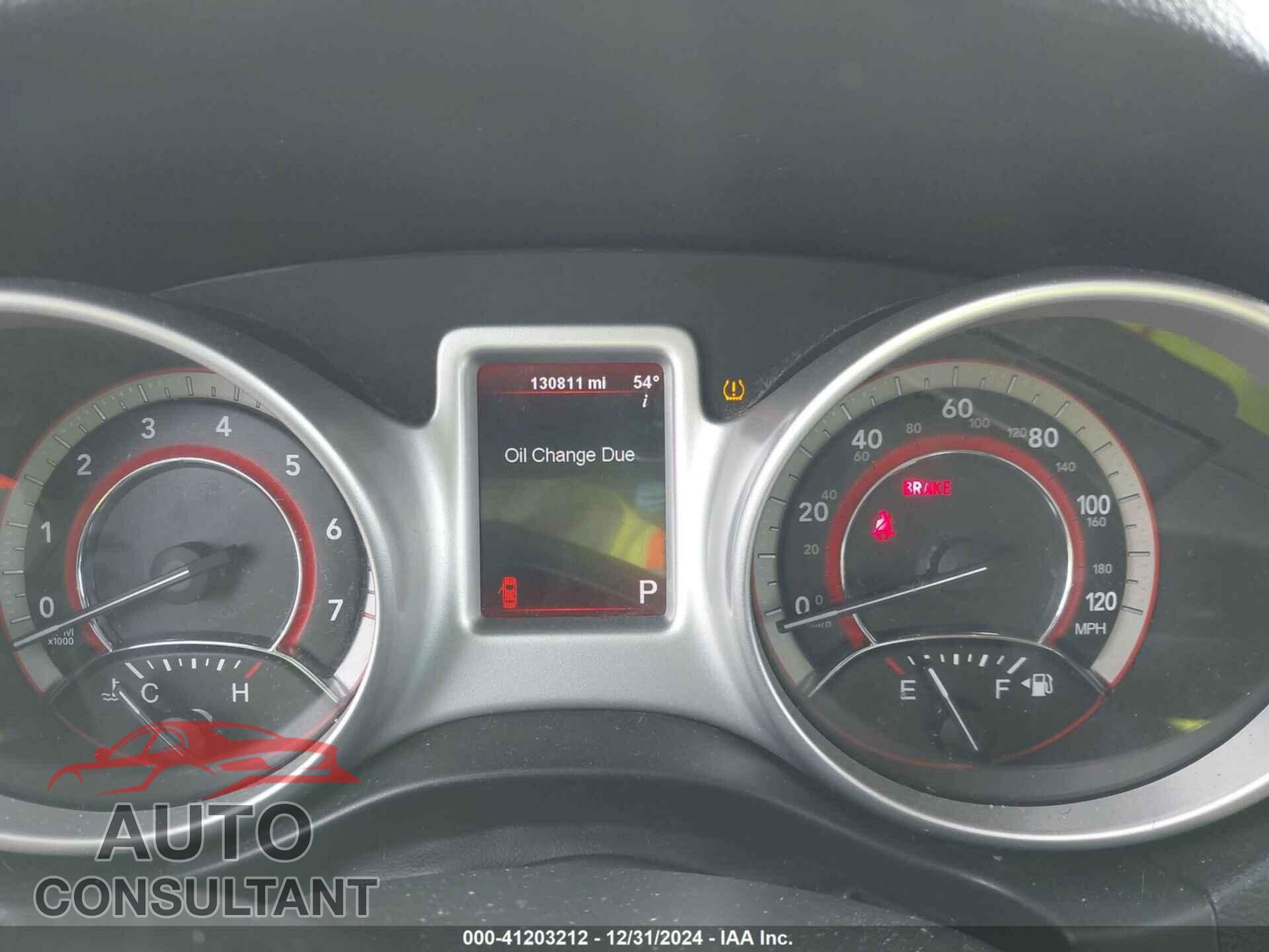DODGE JOURNEY 2012 - 3C4PDCBG6CT202282