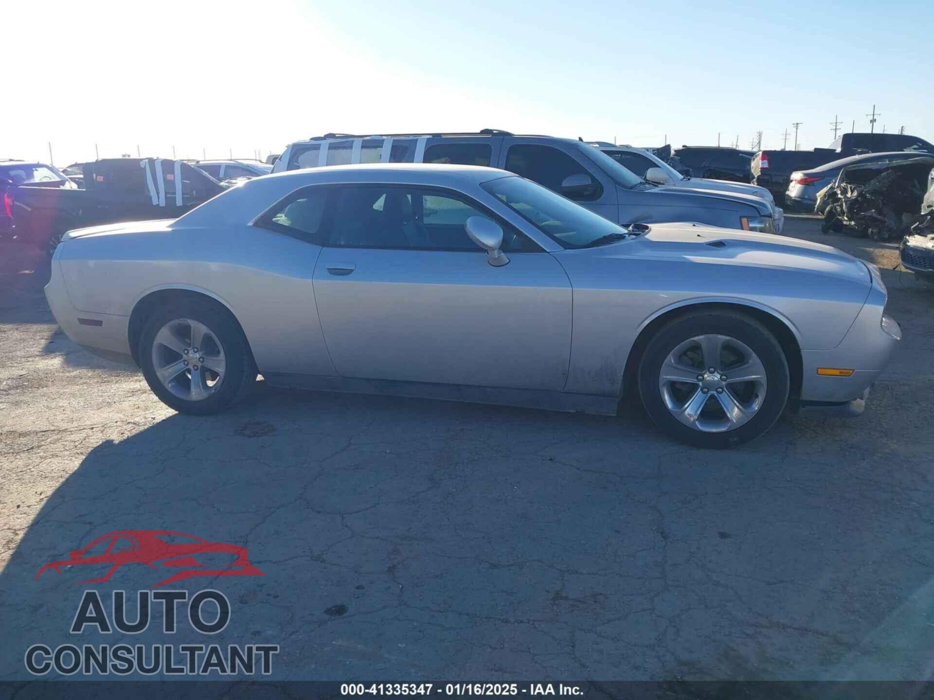 DODGE CHALLENGER 2012 - 2C3CDYAG3CH268508