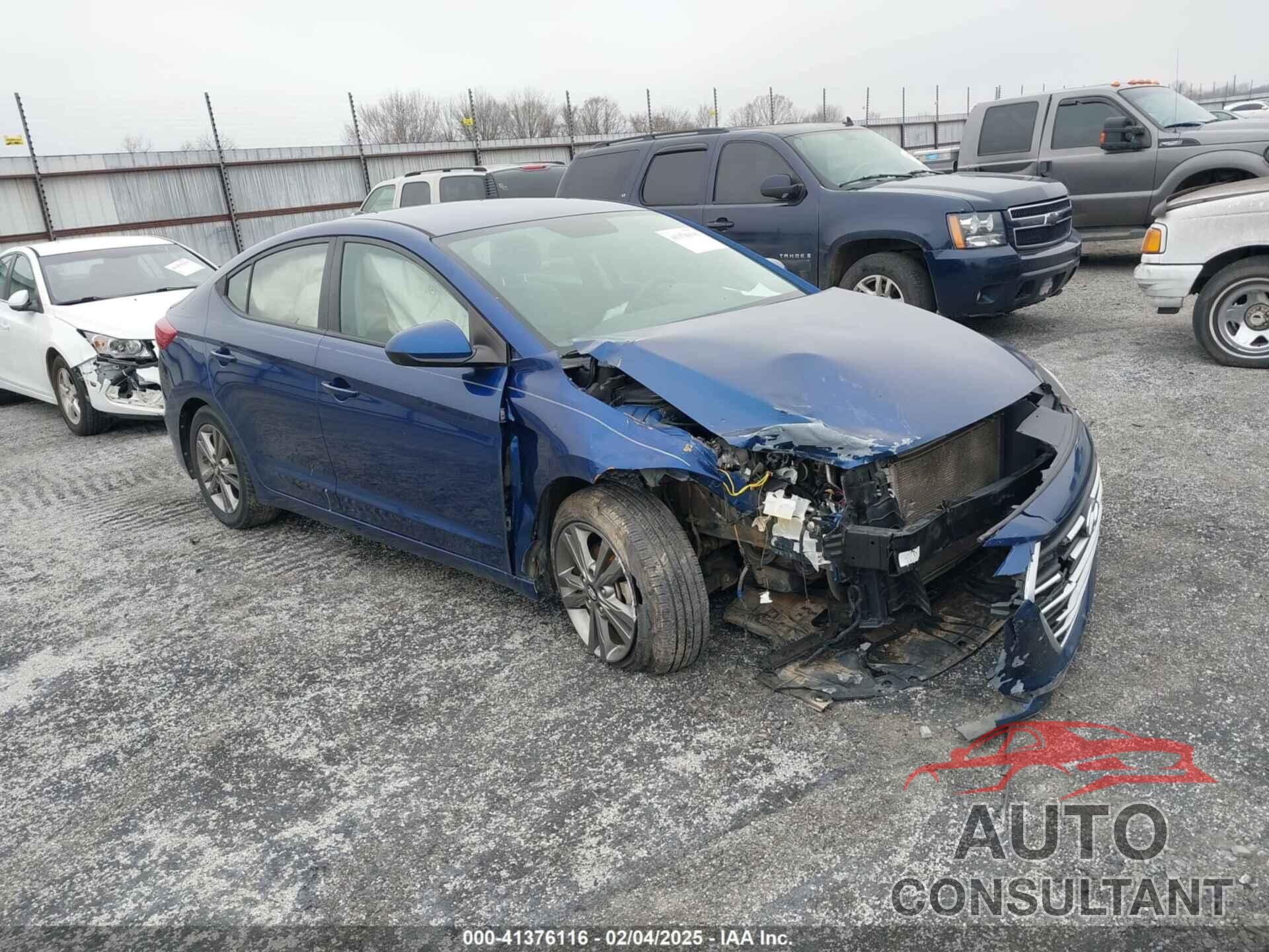 HYUNDAI ELANTRA 2017 - 5NPD84LF1HH066153
