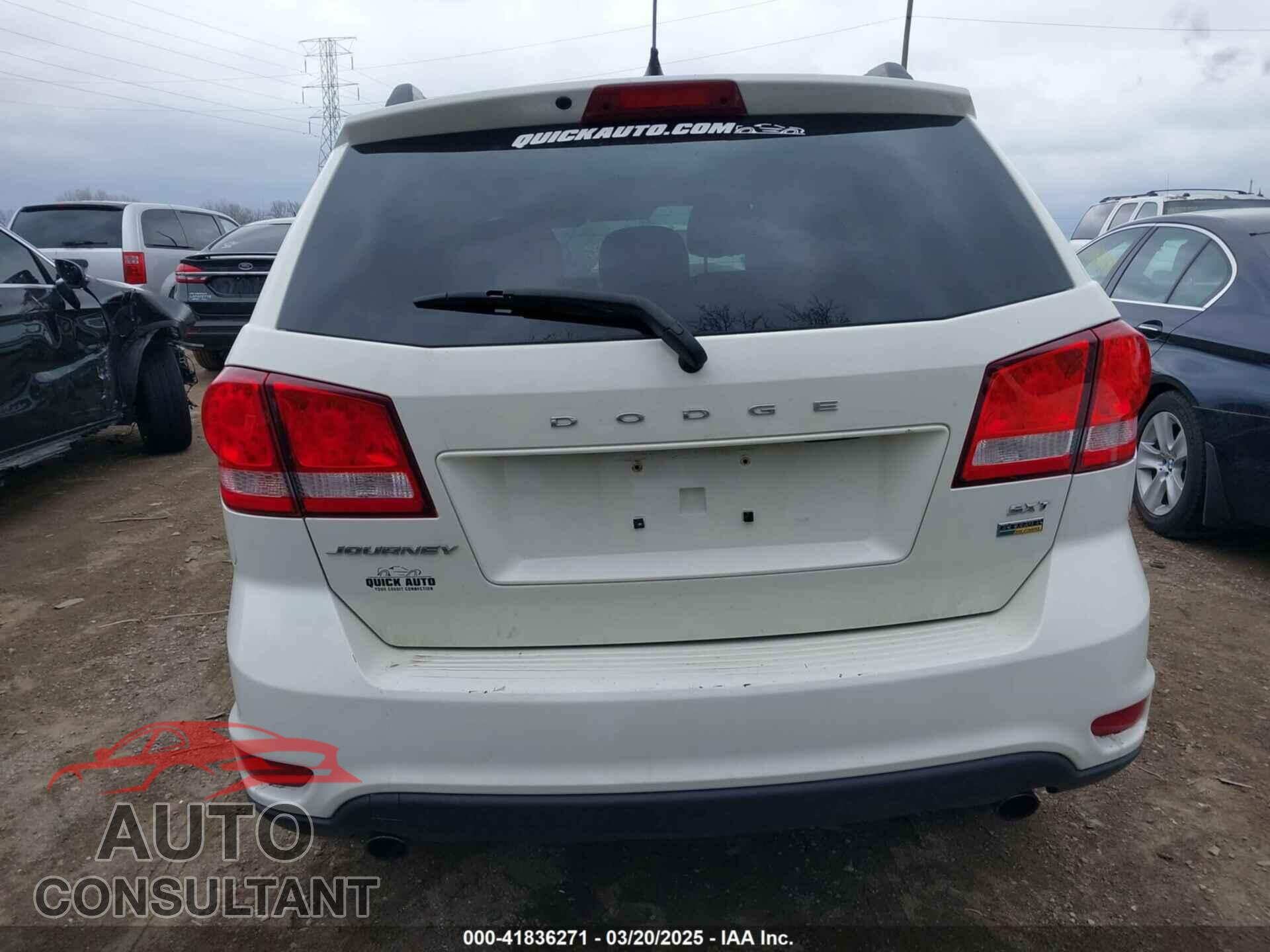DODGE JOURNEY 2017 - 3C4PDCBG2HT580509