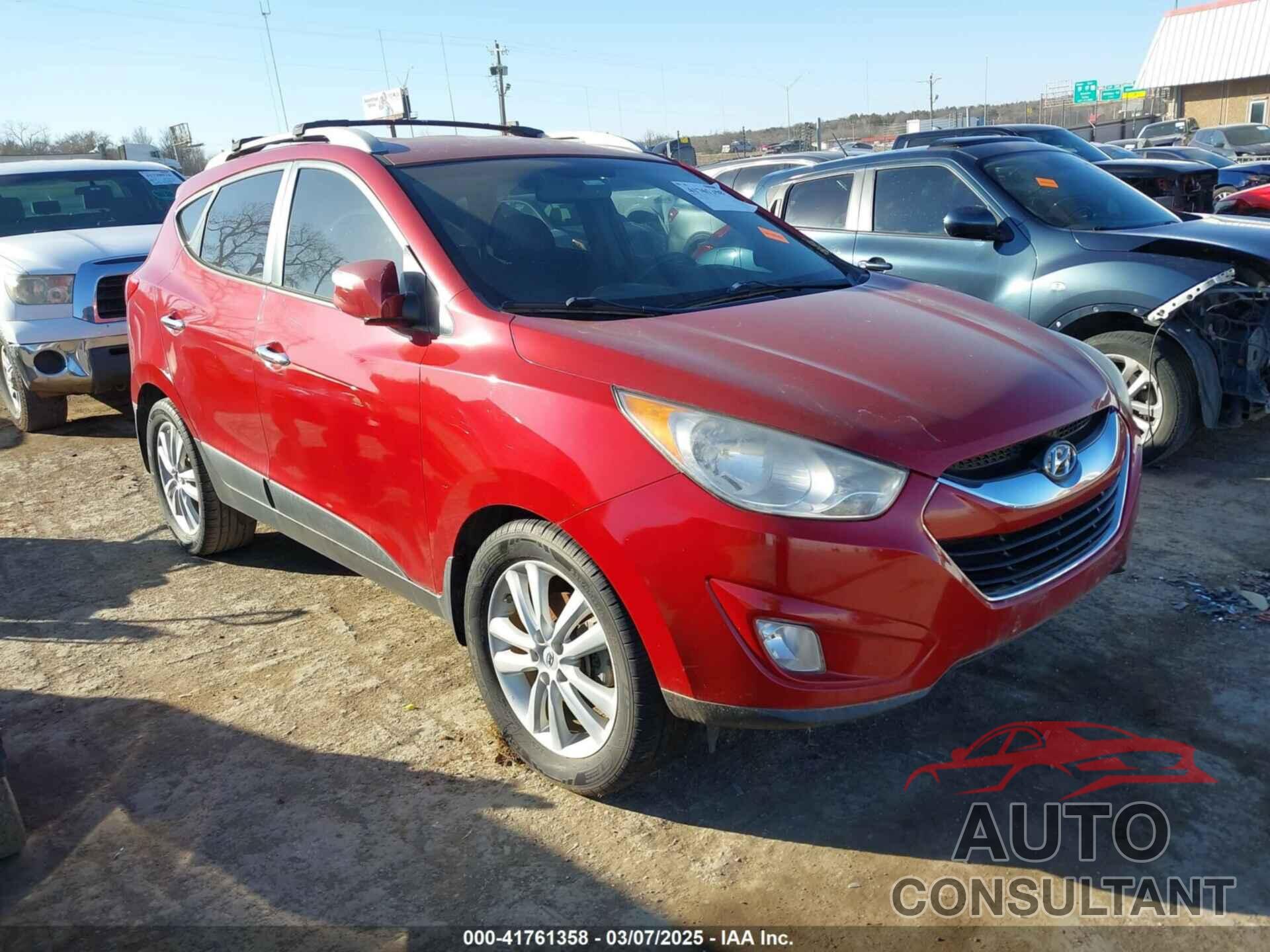 HYUNDAI TUCSON 2013 - KM8JU3AC3DU580695