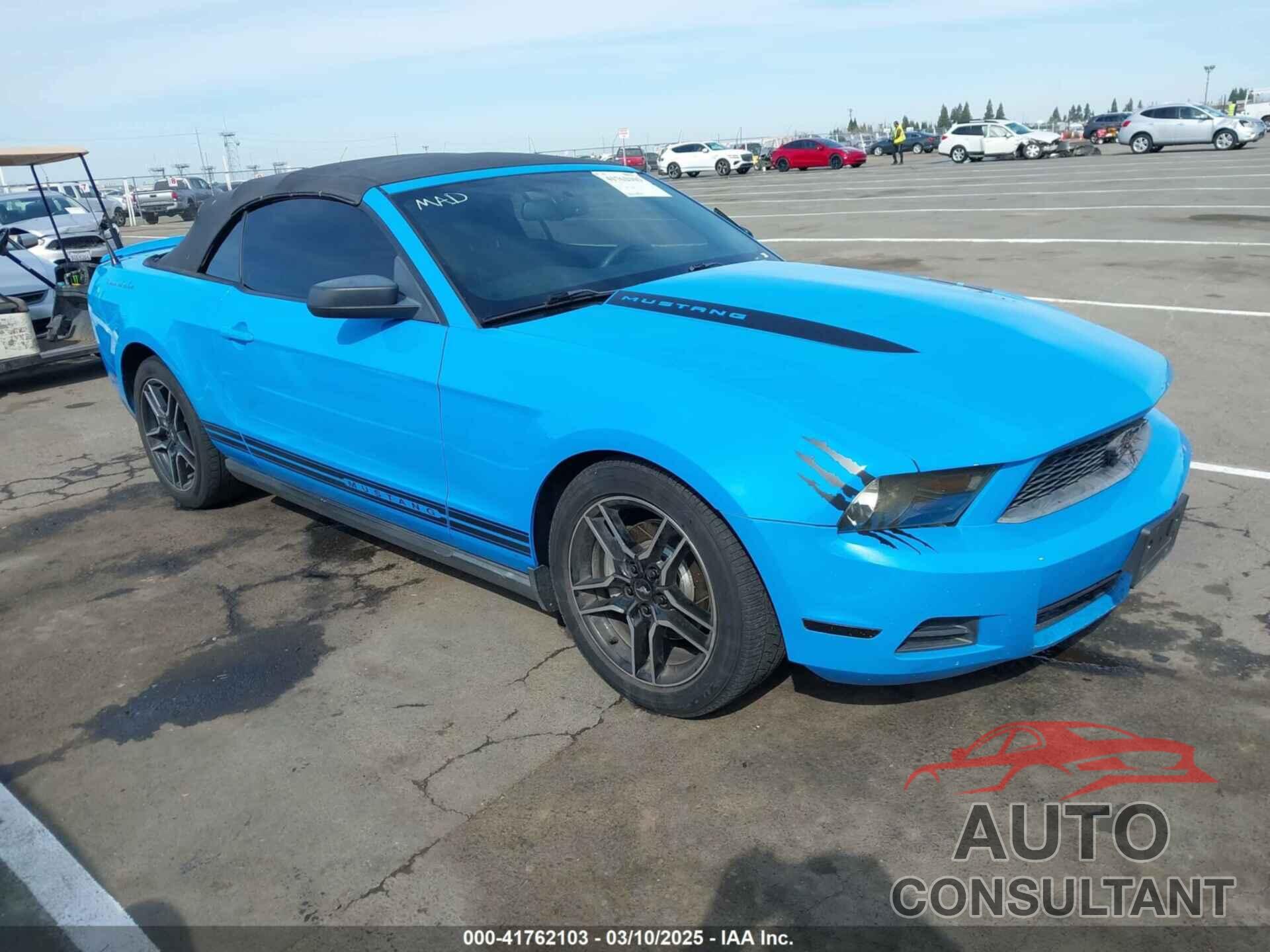 FORD MUSTANG 2011 - 1ZVBP8EM9B5120722