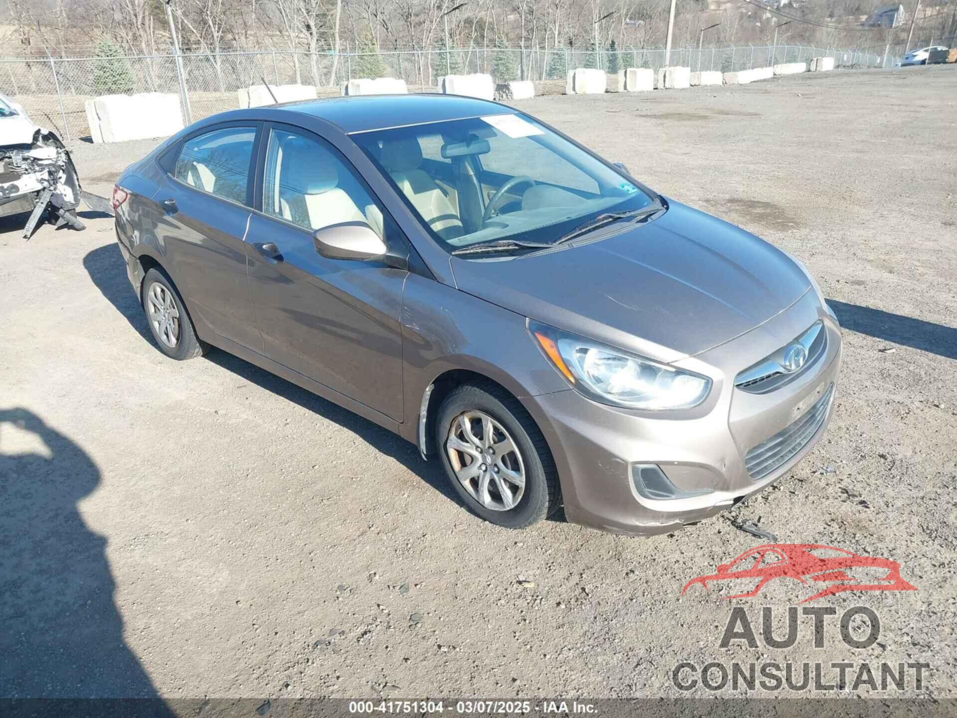 HYUNDAI ACCENT 2012 - KMHCT4AE3CU114931