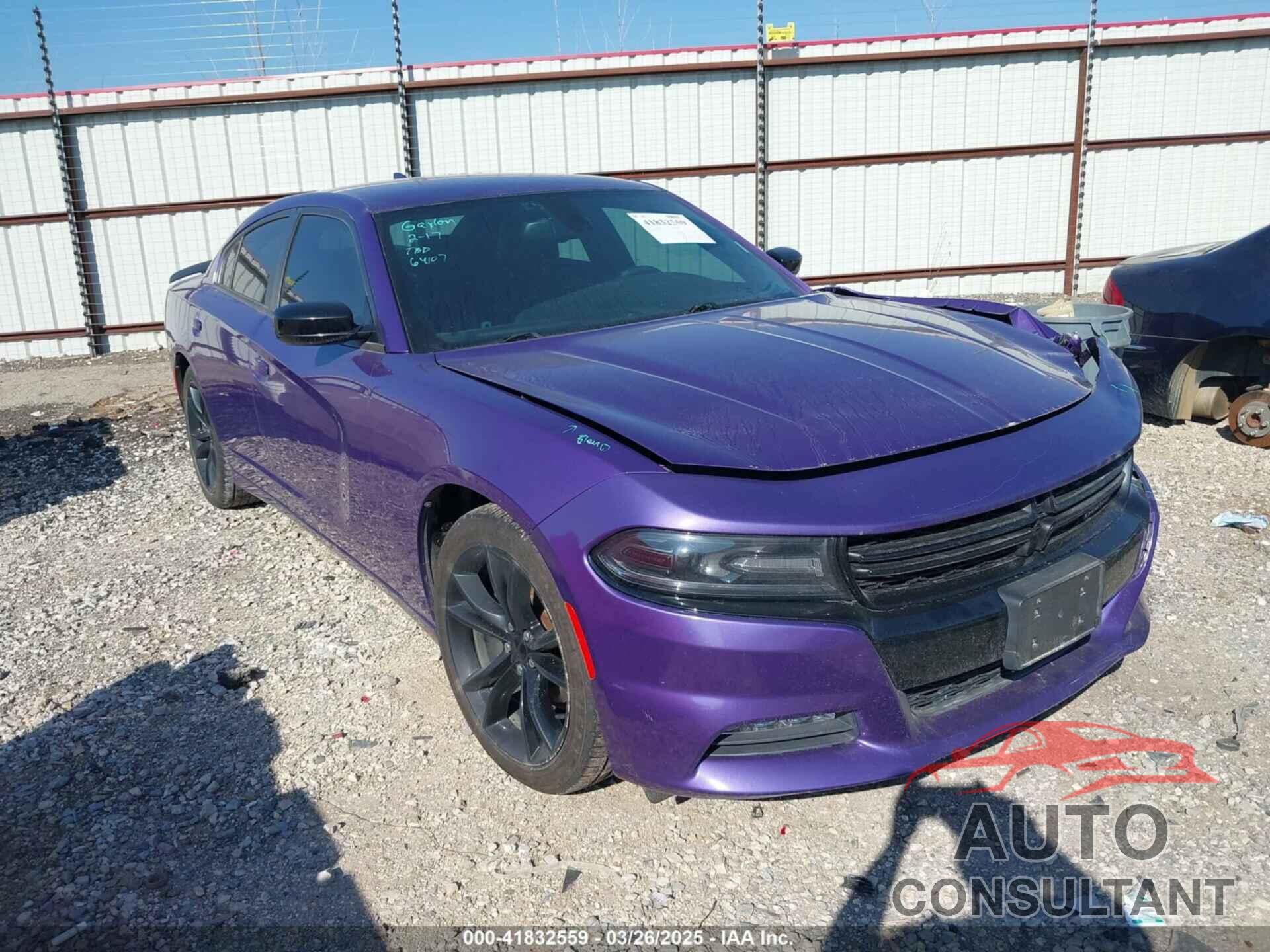 DODGE CHARGER 2016 - 2C3CDXHG2GH147085