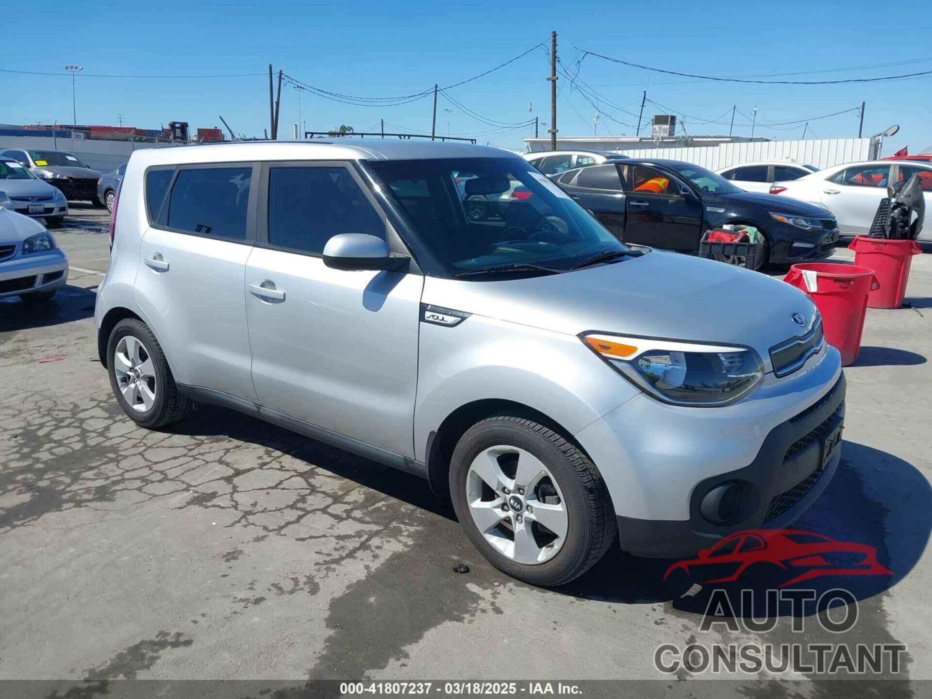 KIA SOUL 2018 - KNDJN2A22J7535986