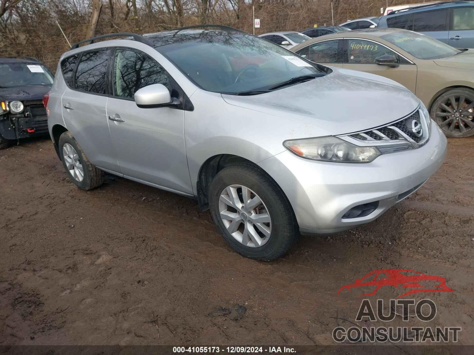 NISSAN MURANO 2011 - JN8AZ1MW8BW164017