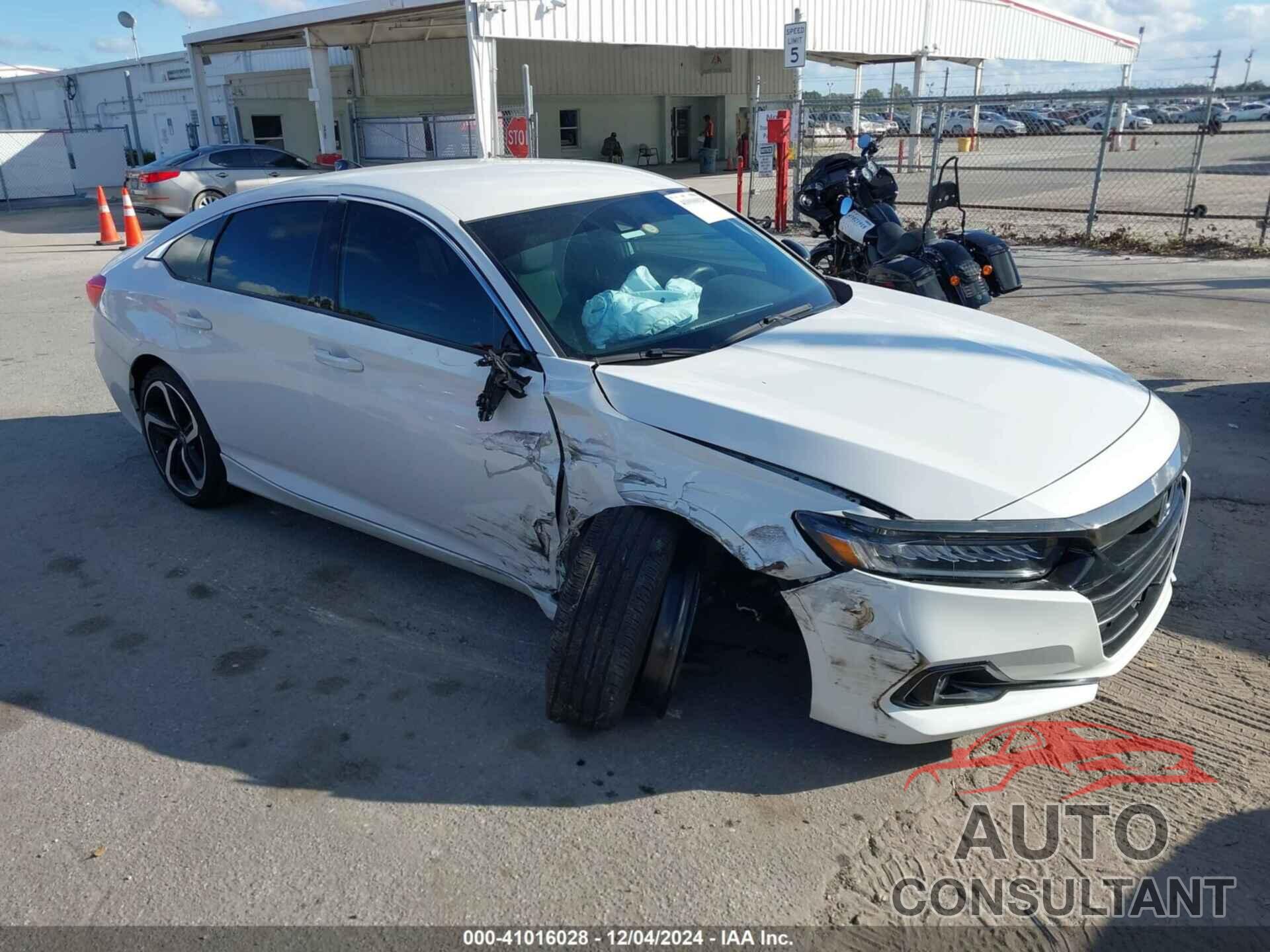 HONDA ACCORD 2021 - 1HGCV1F32MA028602