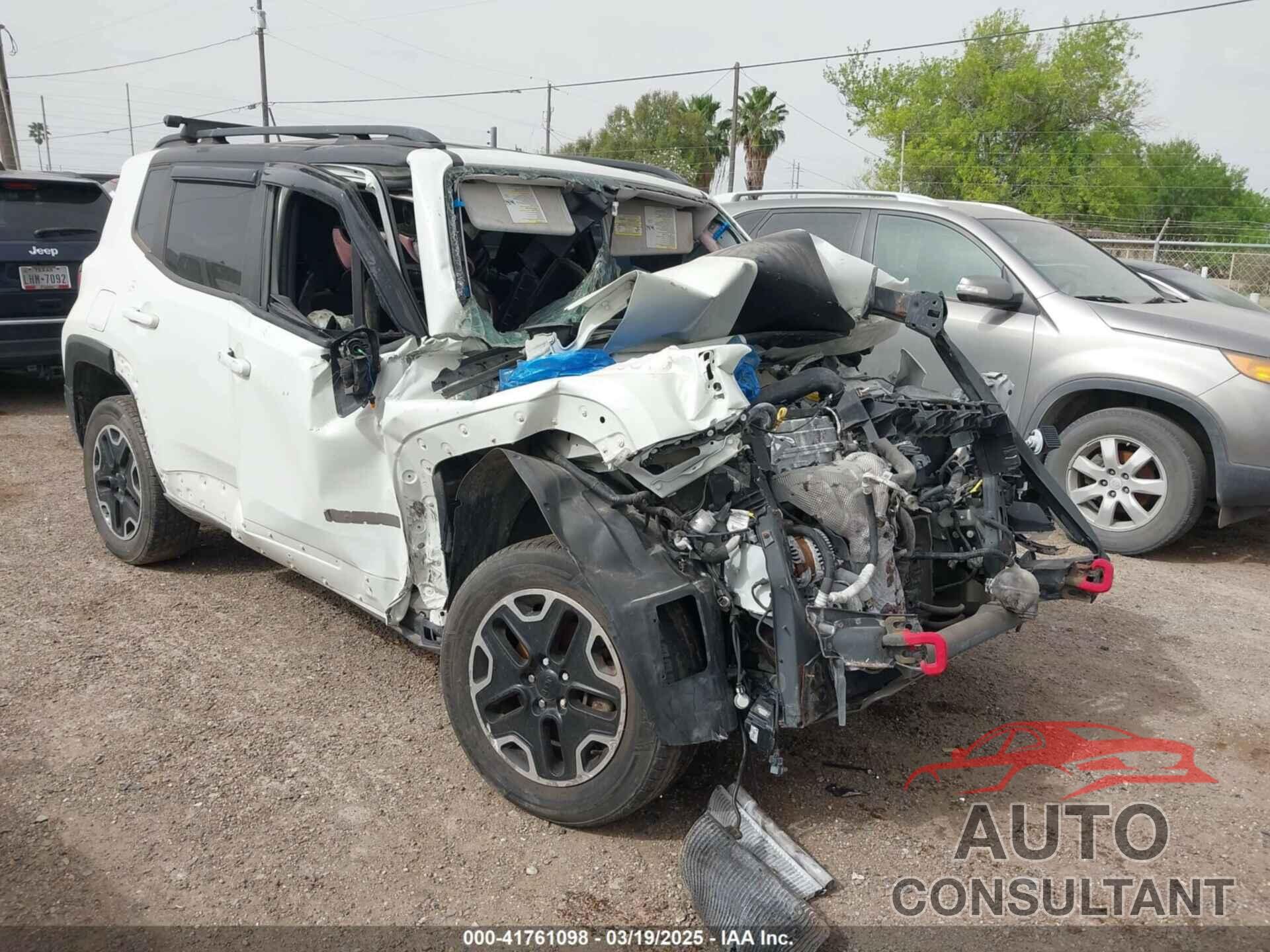 JEEP RENEGADE 2016 - ZACCJBCT3GPD57494