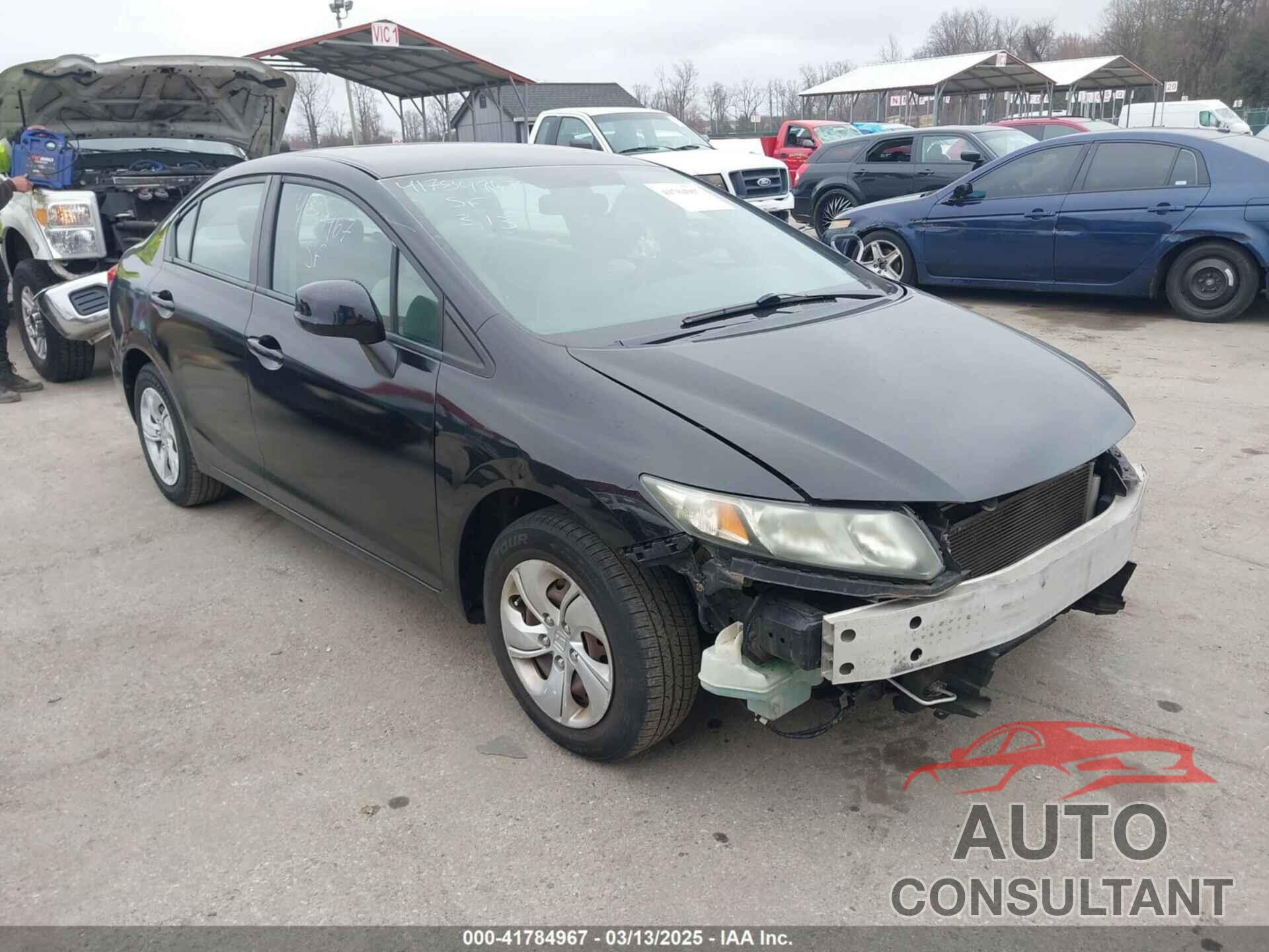 HONDA CIVIC 2013 - 19XFB2F59DE204991